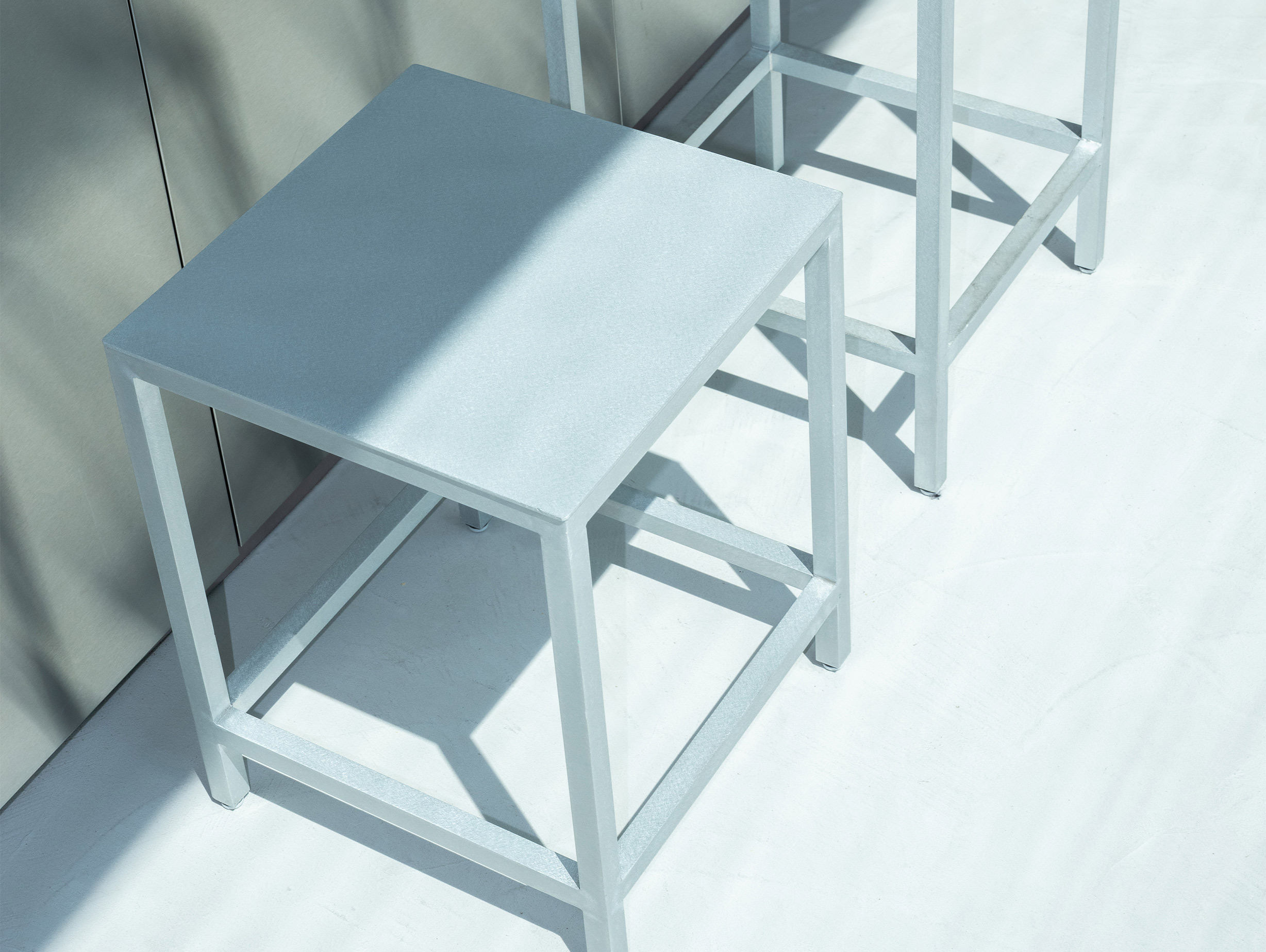 Valerie objects muller van severen alu low stool ivory lifestyle 1