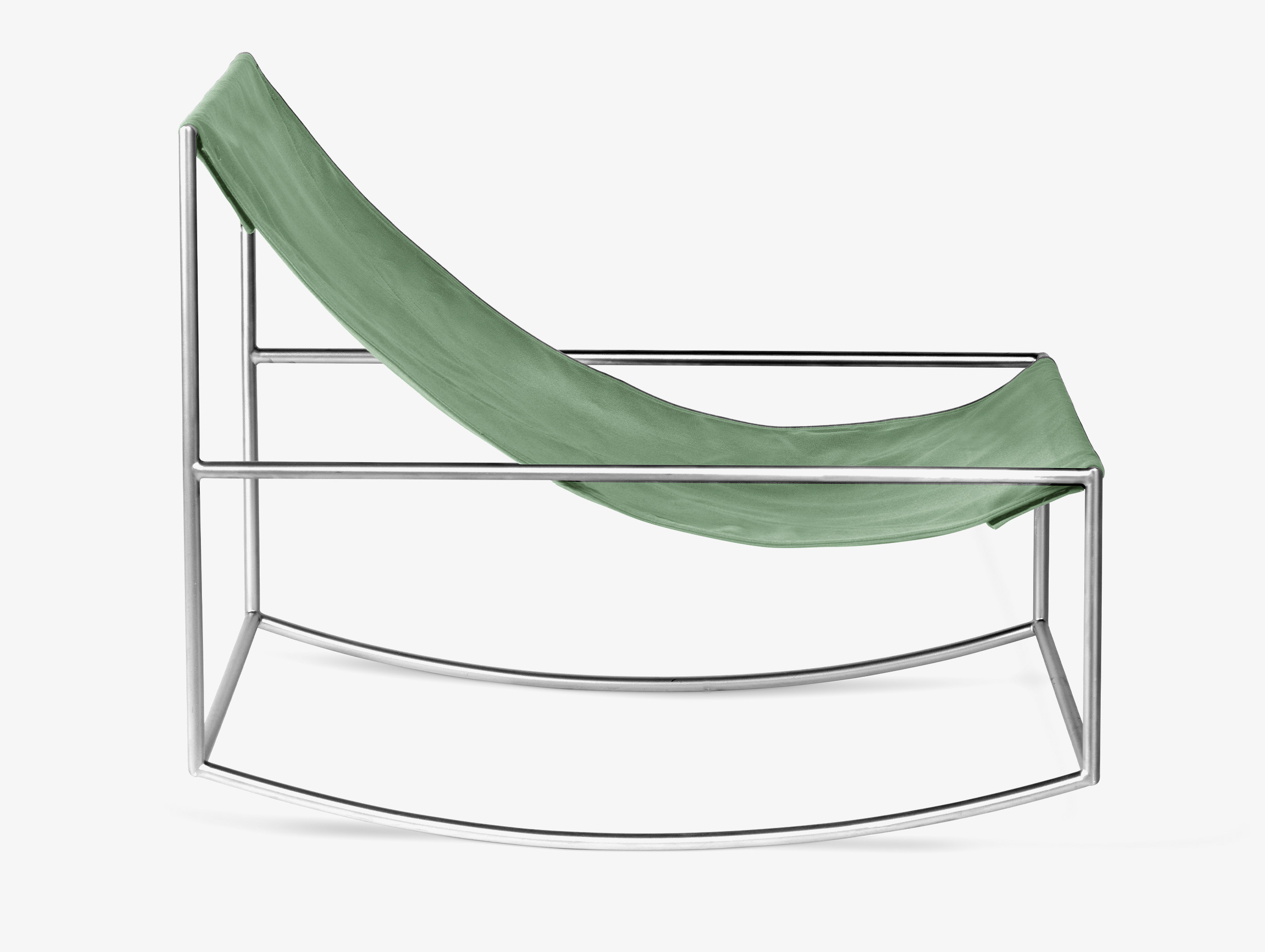 Valerie objects muller van severen rocking chair outdoor chrome lifestyle3