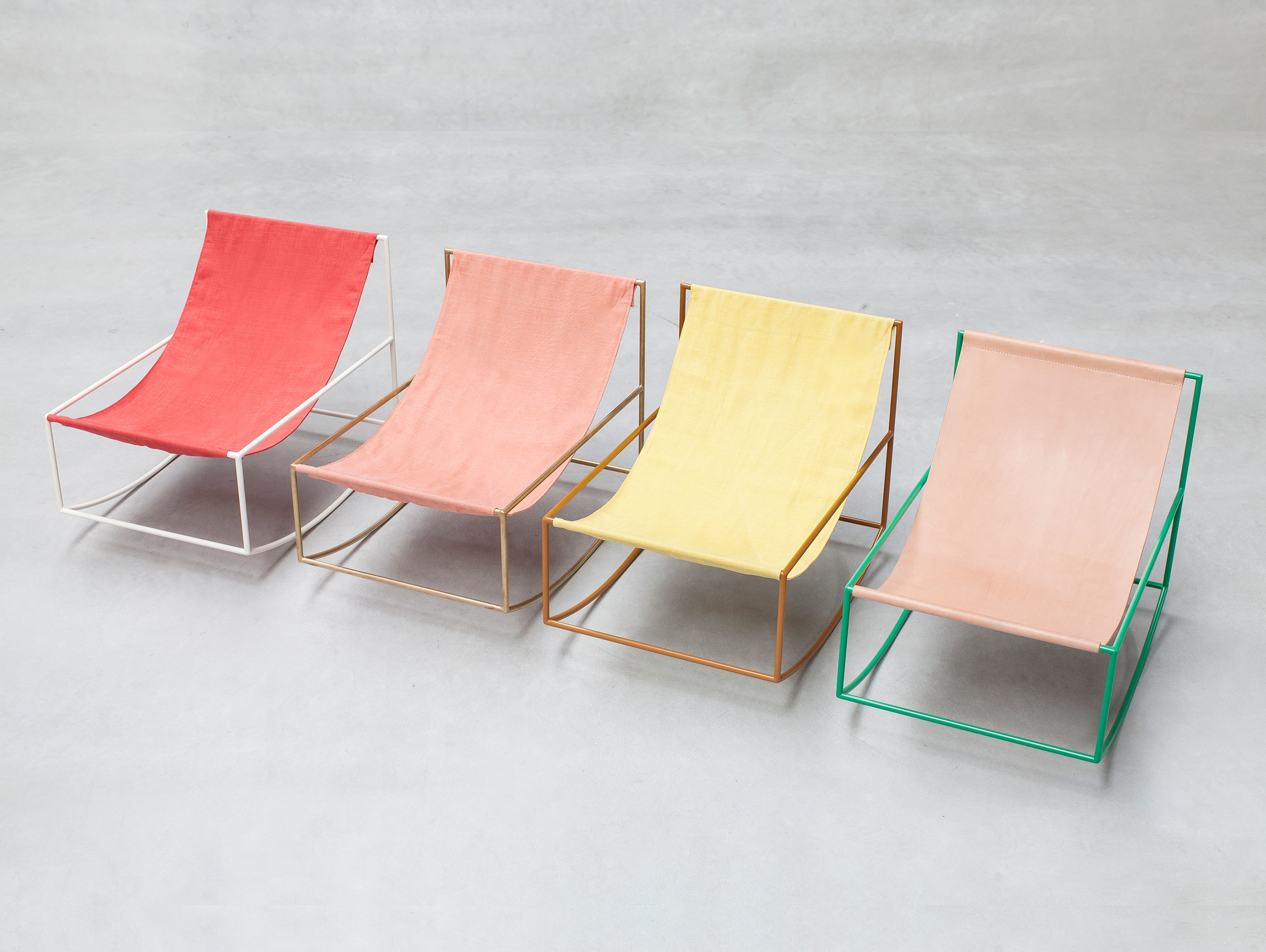 Valerie Objects Rocking Chair Group Muller Van Severen
