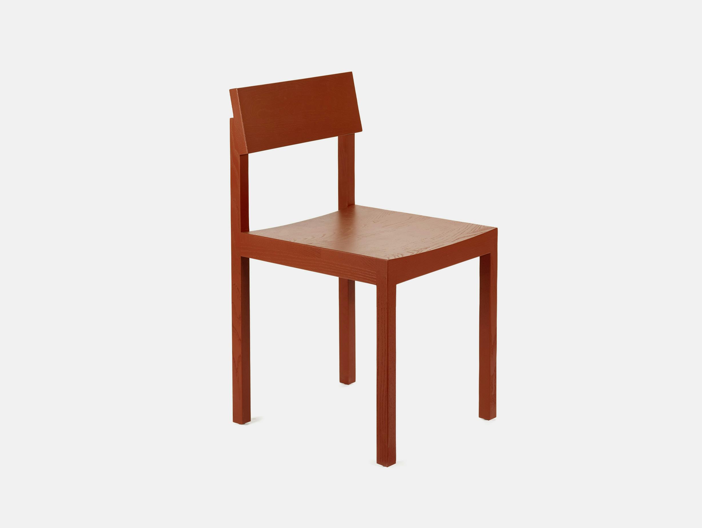 Valerie object big game silent chair clay red