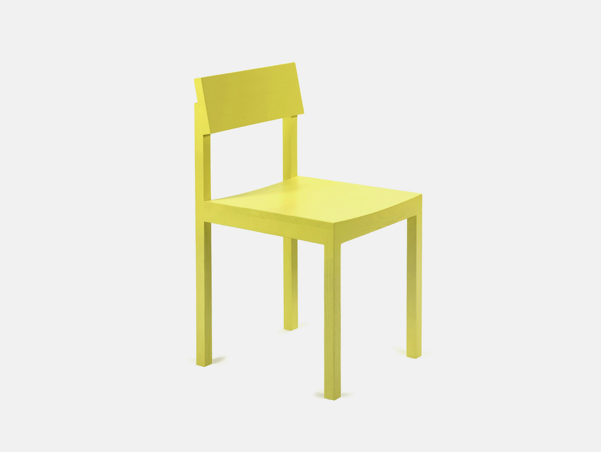 Valerie object big game silent chair sunshine yellow