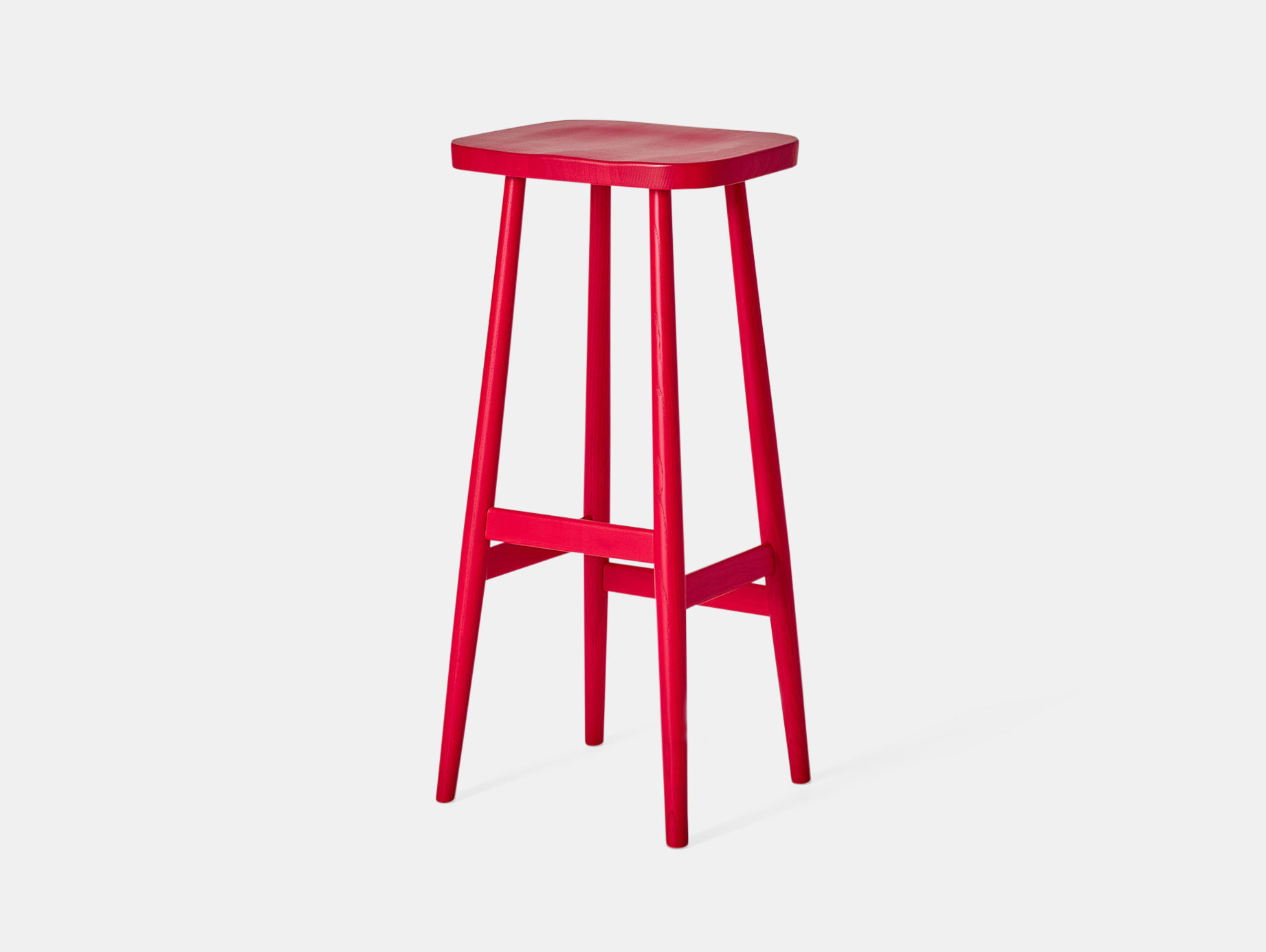 Very Good And Proper Bird Stool Red Michael Marriott