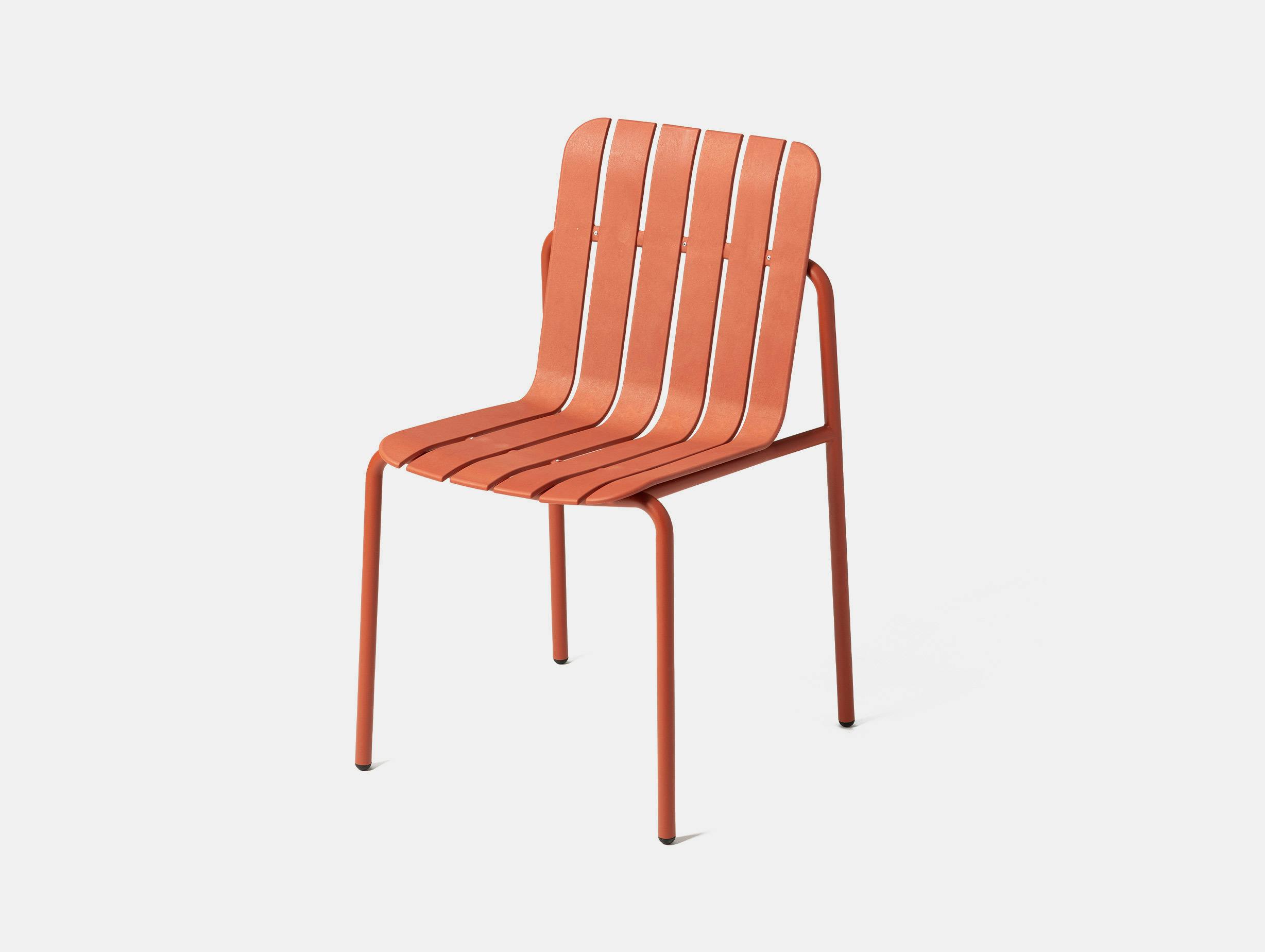 Very good and proper ac al latte chair red brick no arms2