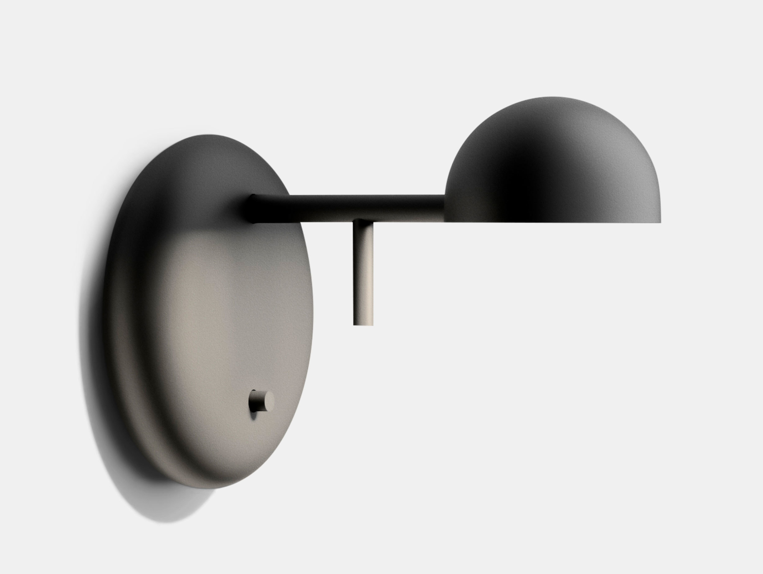 Vibia Pin Wall Light Black Ichiro Iwasaki