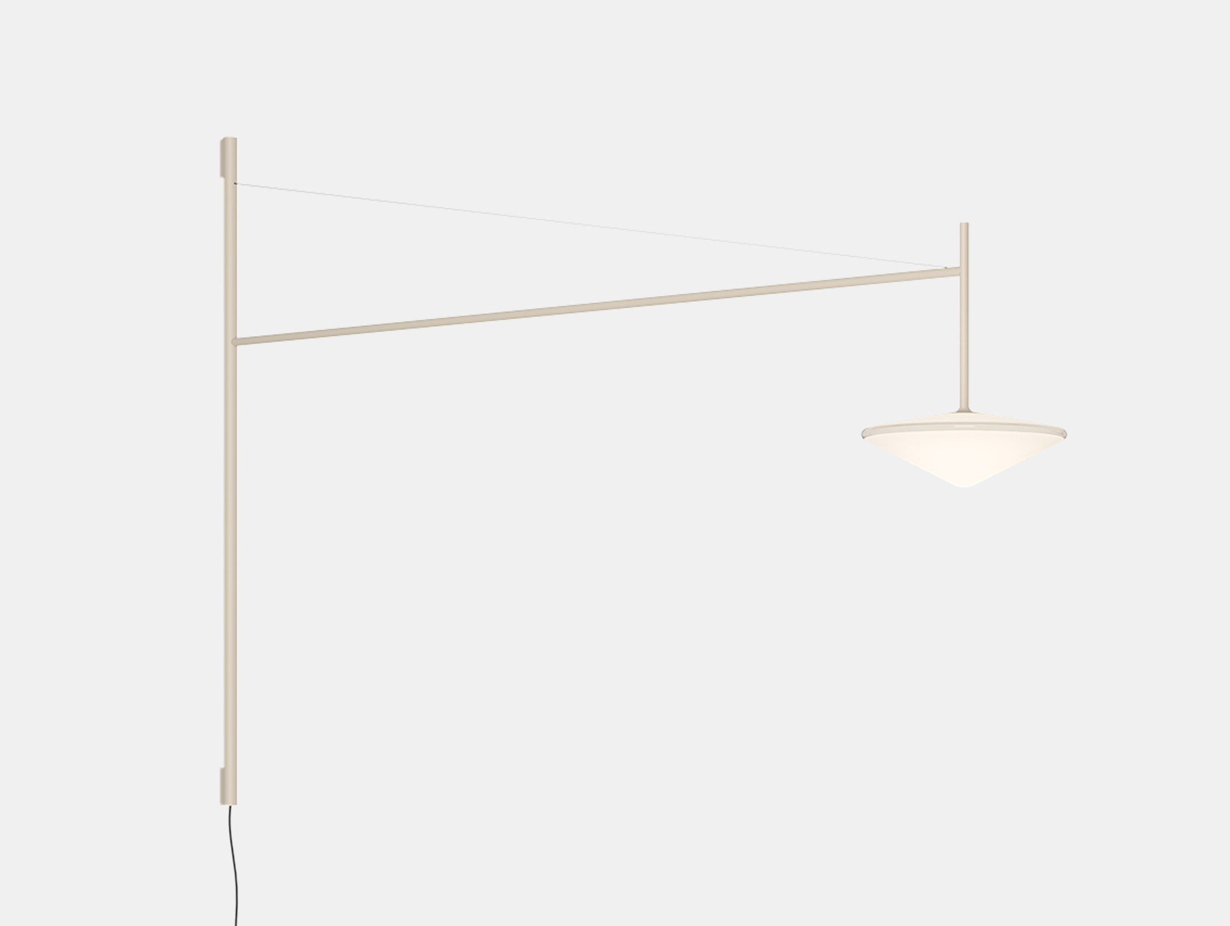 Vibia Tempo Wall Light Model 5760 Lievore Altherr cream
