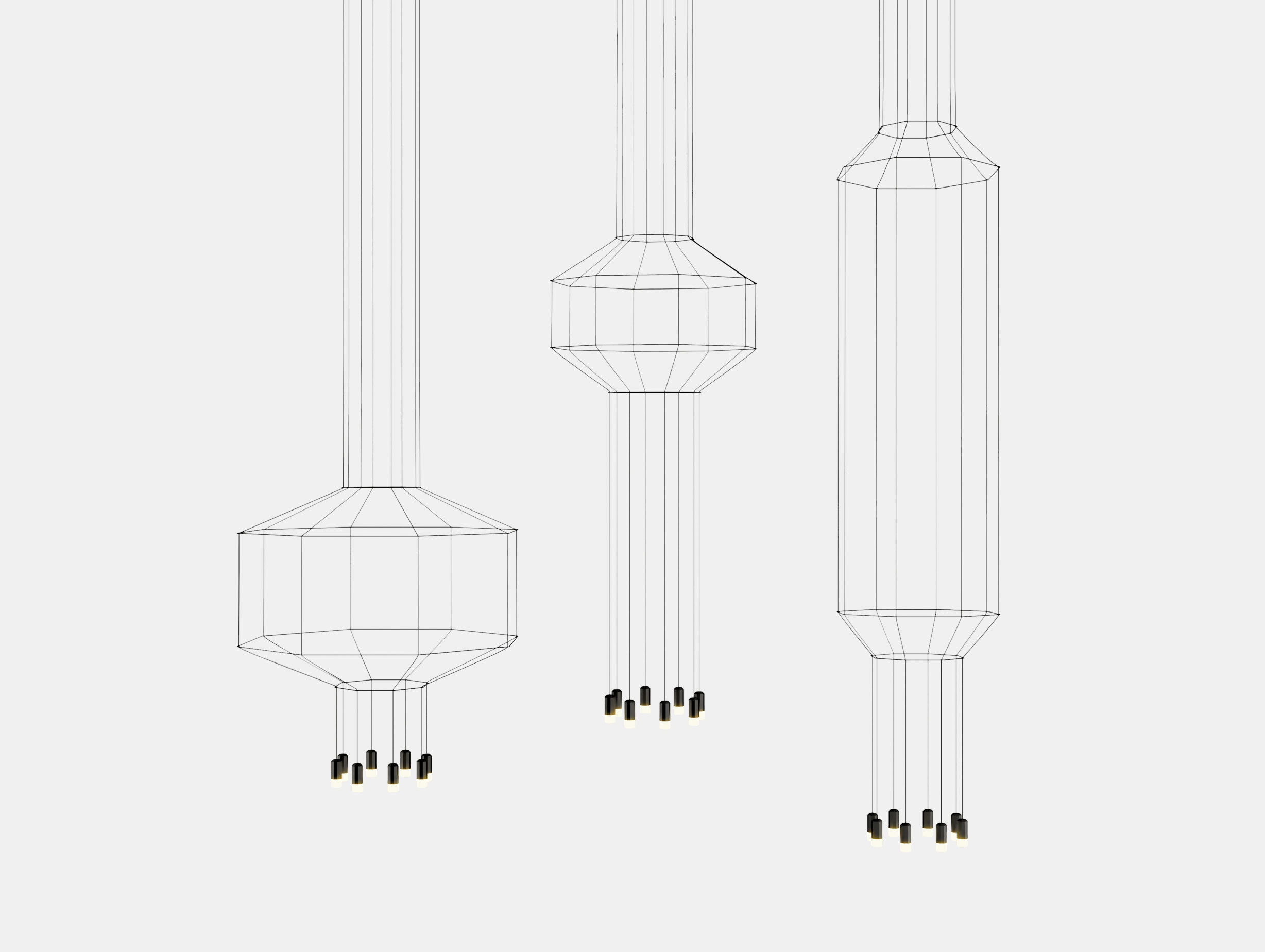 Vibia Wireflow Pendant Series 3 Arik Levy