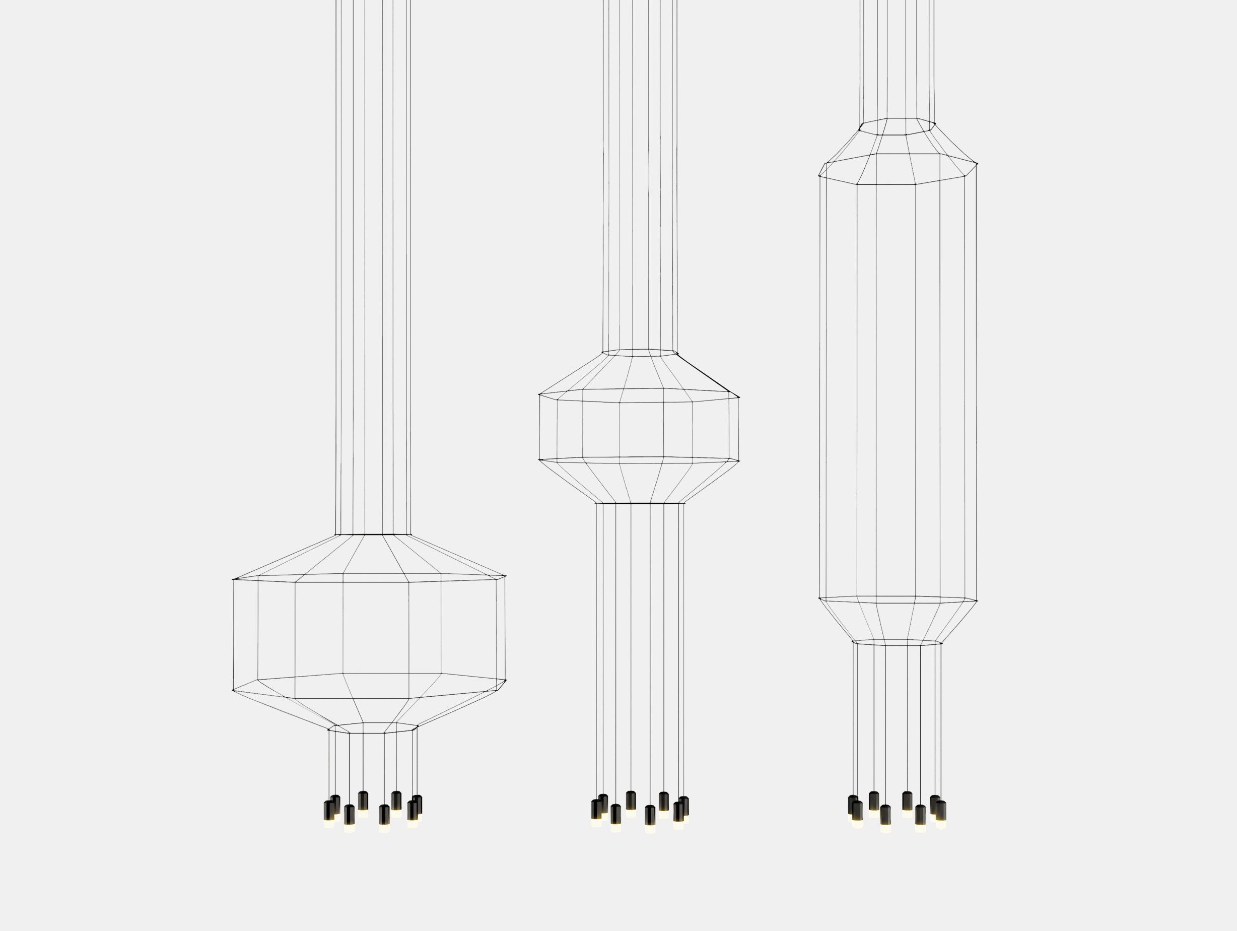 Vibia Wireflow Pendant Series Arik Levy