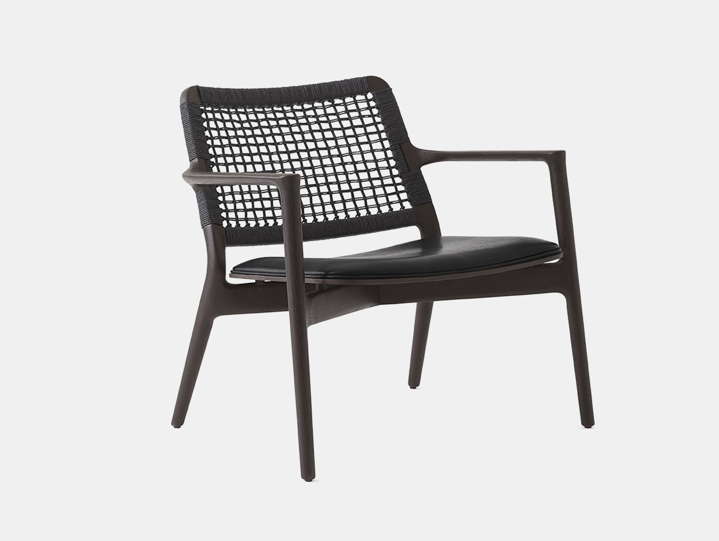 Vipp 488 cabin lounge chair dark oak