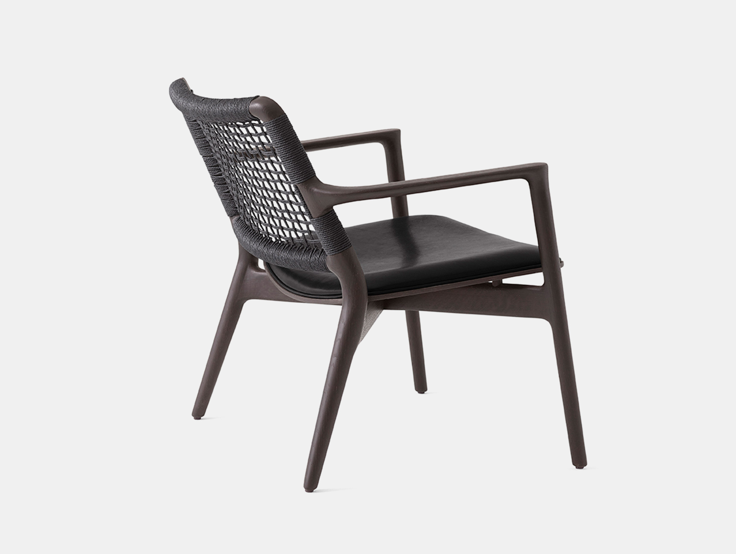 Vipp 488 cabin lounge chair dark oak2