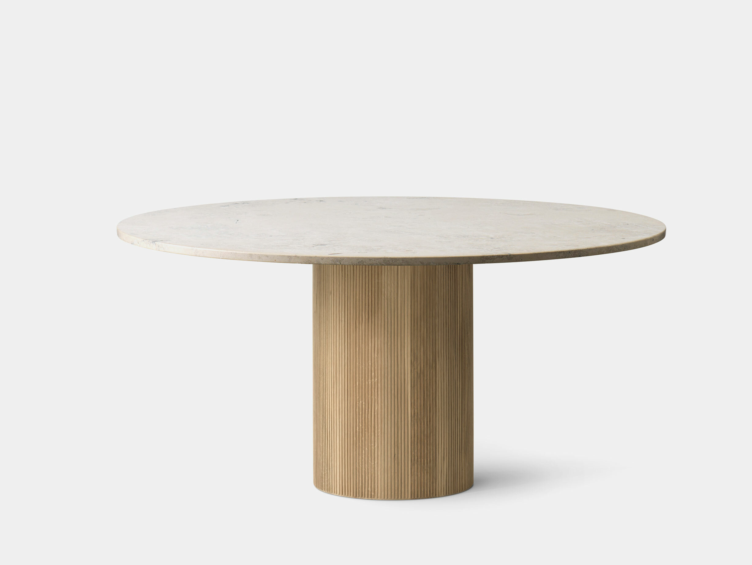 Vipp cabin table 150 jura grau blau limestone light oak