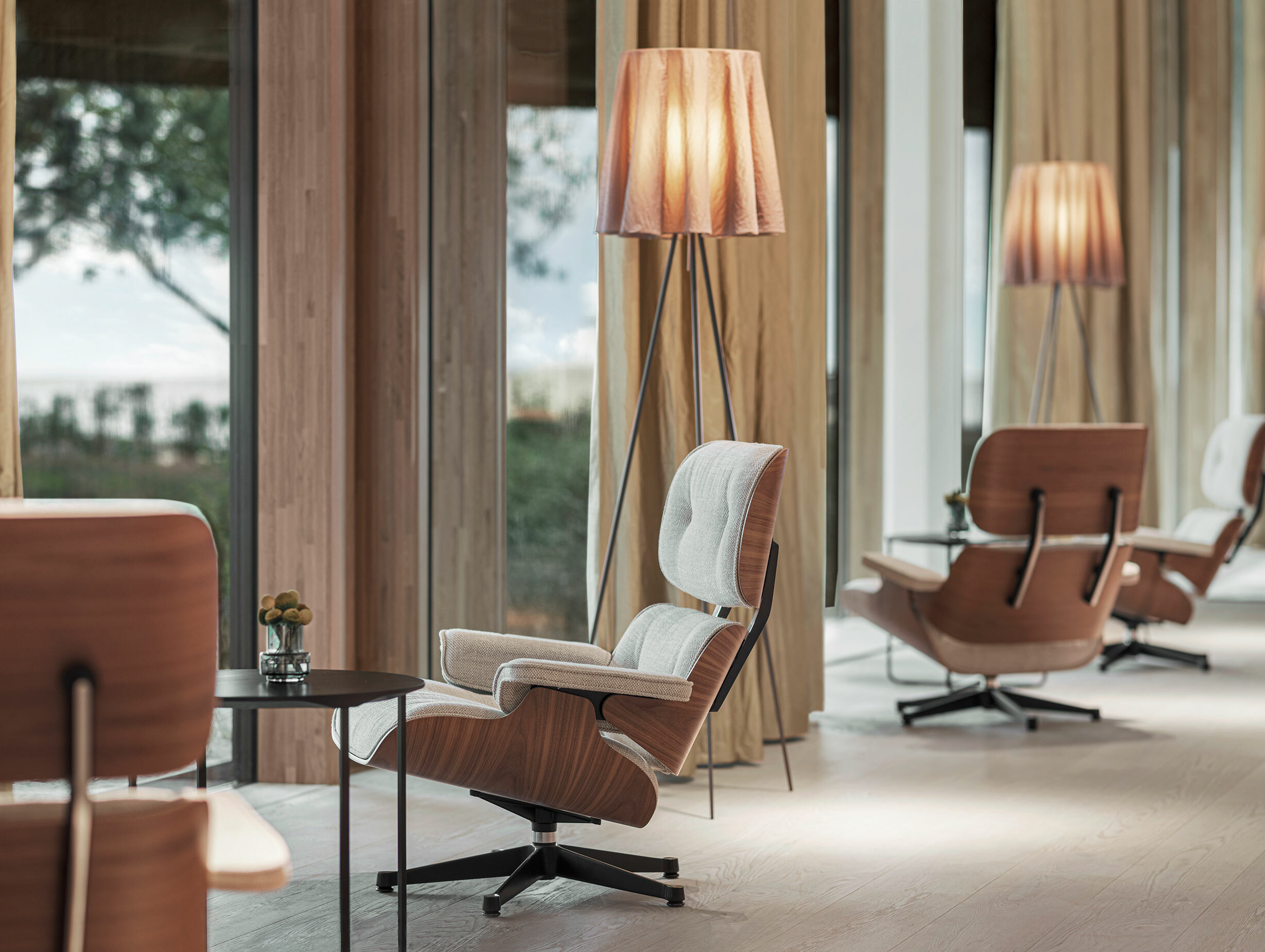 Vitra Eames Lounge Chair Ottoman Nubia Lifestyle 1