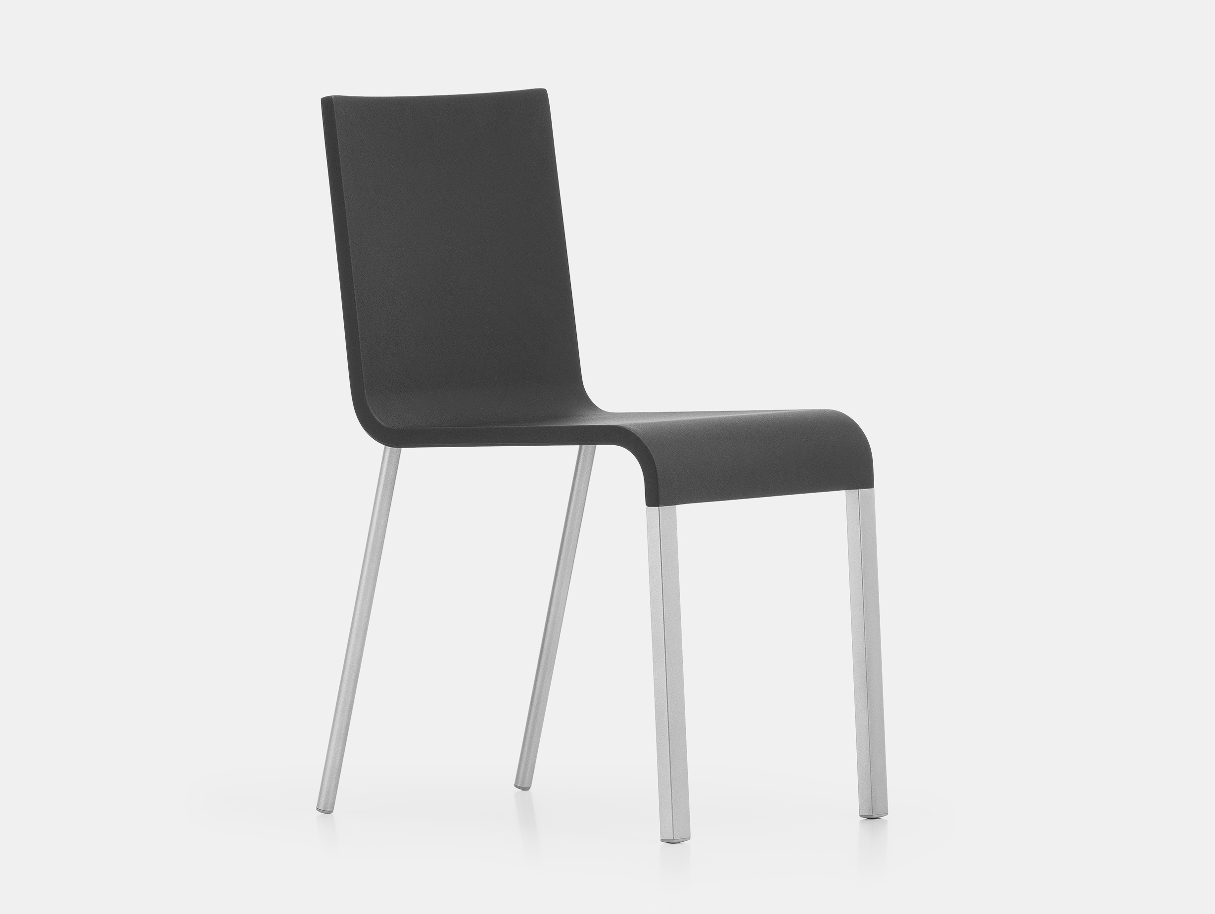 Vitra 03 chair black van severen silver ct 2