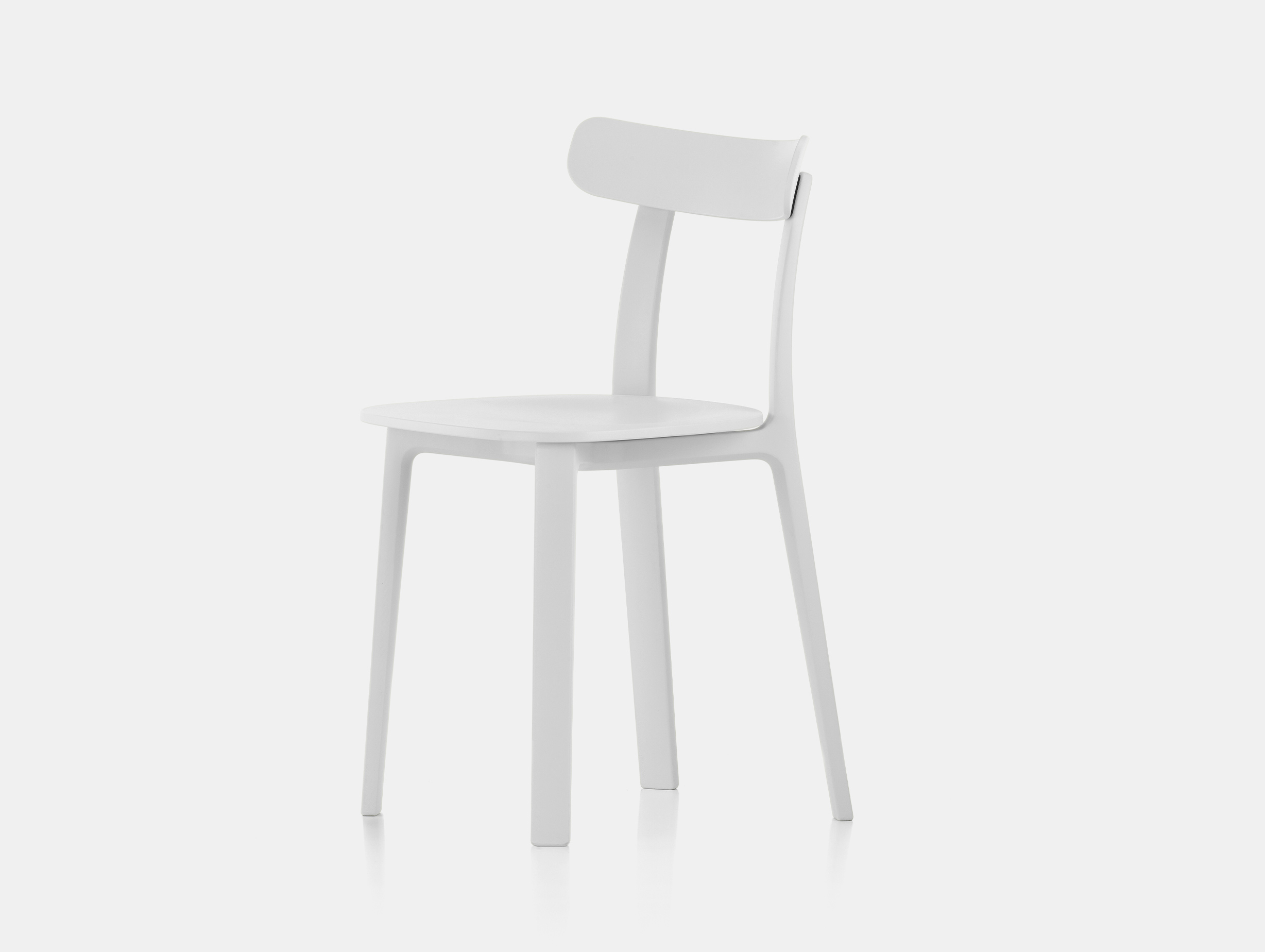 Vitra All Plastic Chair APC Morrison White 2