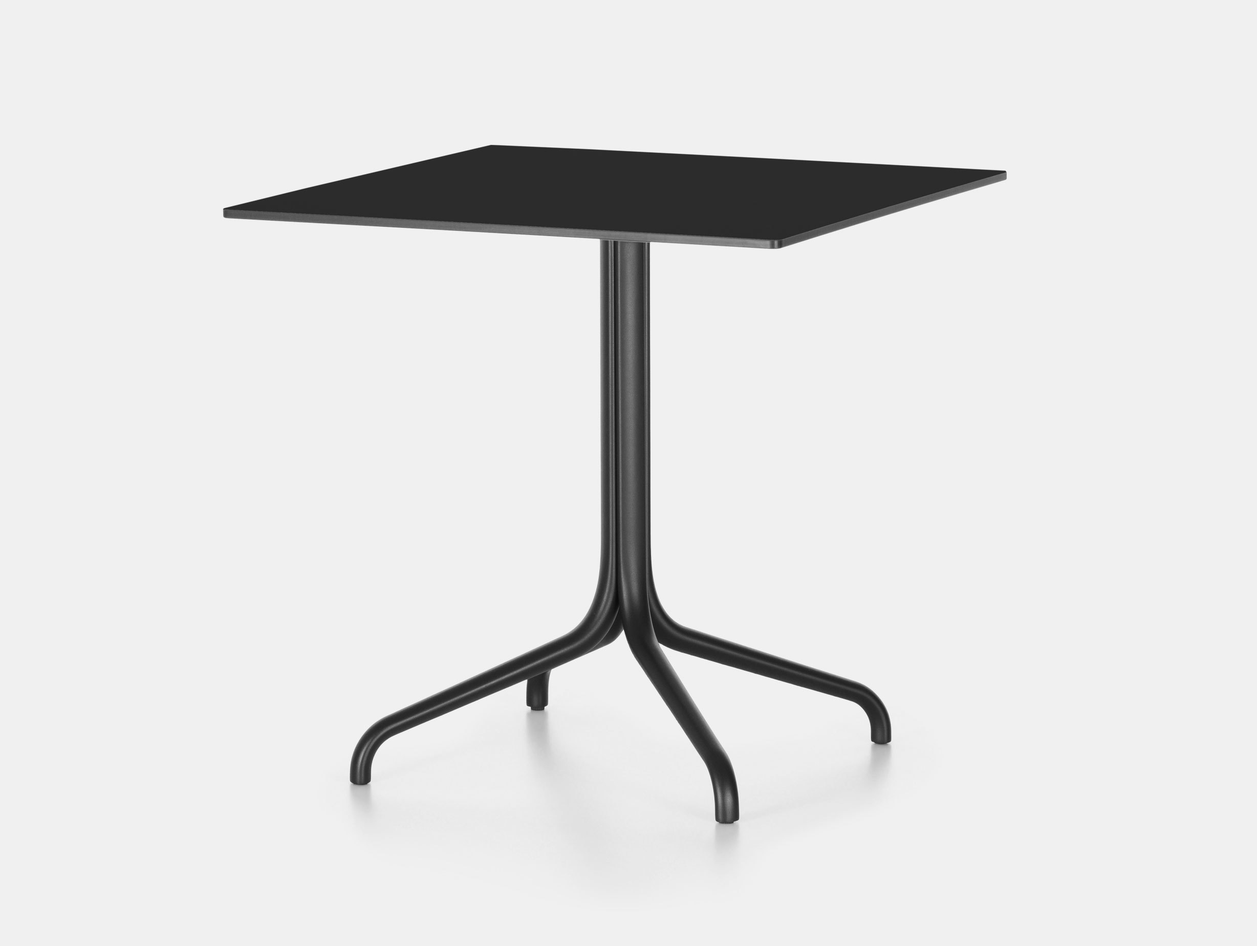 Vitra Belleville Outdoor Table Square Black Ronan Erwan Bouroullec