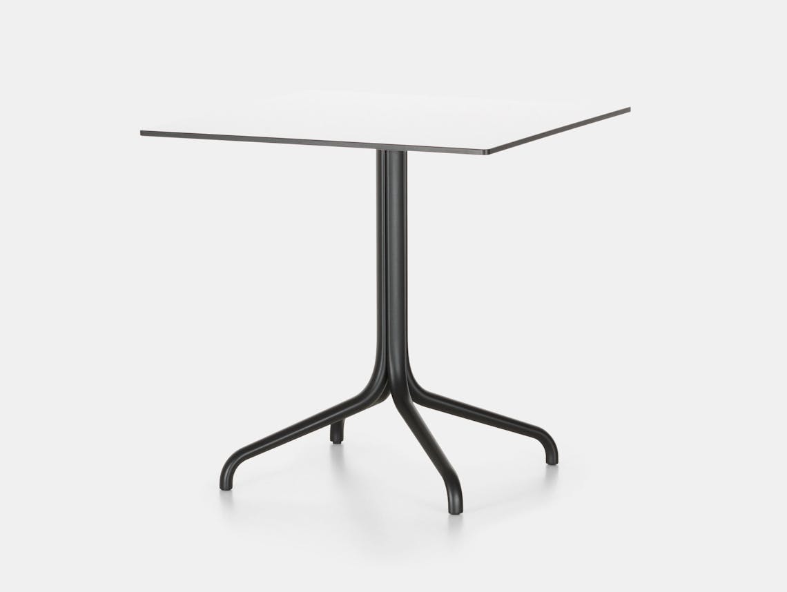 Vitra Belleville Outdoor Table Square White Ronan Erwan Bouroullec