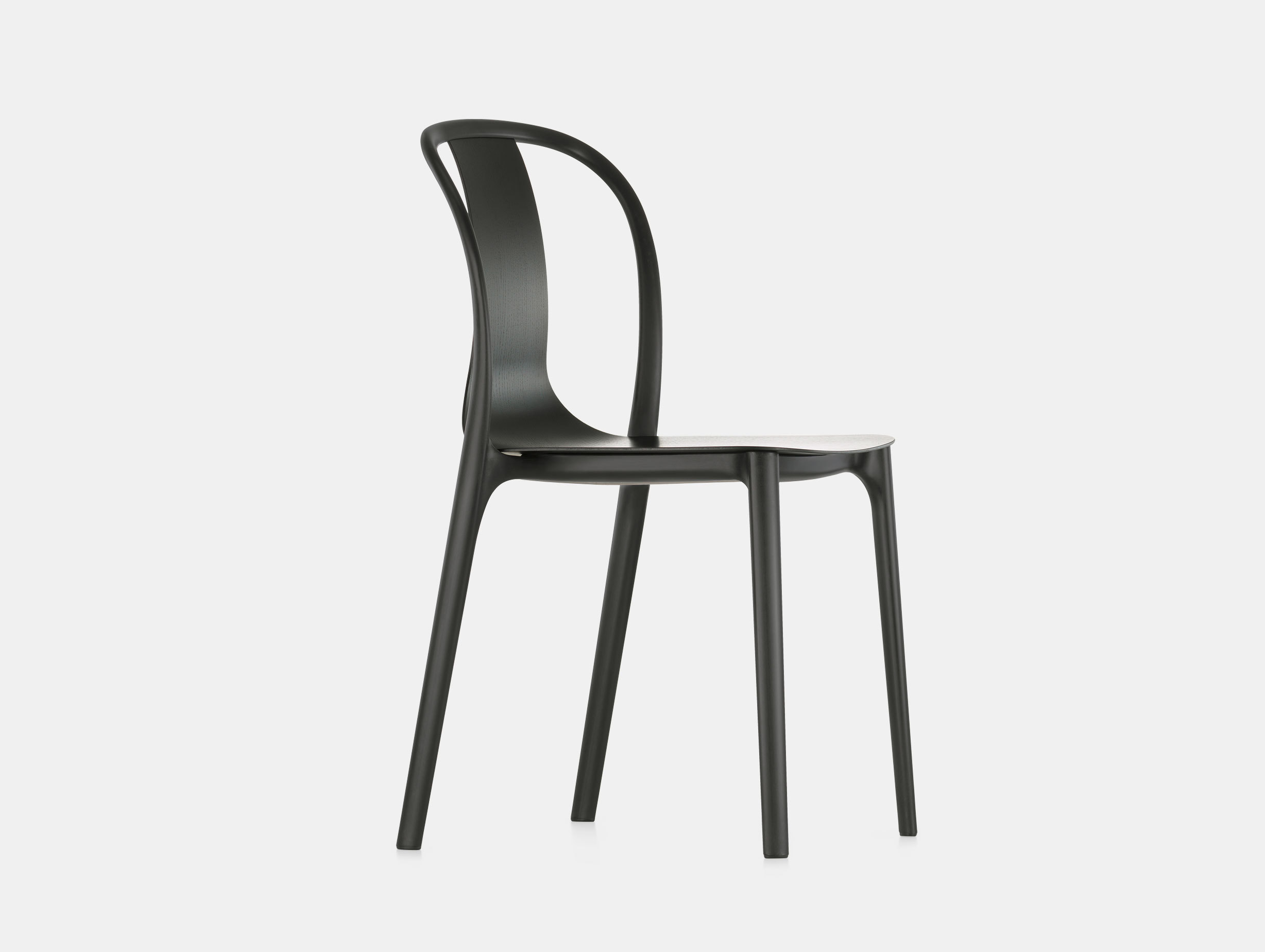 Vitra Belleville Side Chair Black Ronan And Erwan Bouroullec