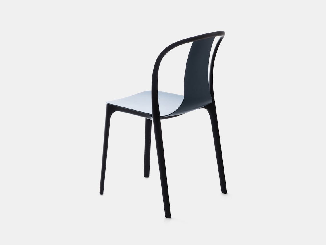 Vitra Belleville Side Chair Blue Ronan And Erwan Bouroullec