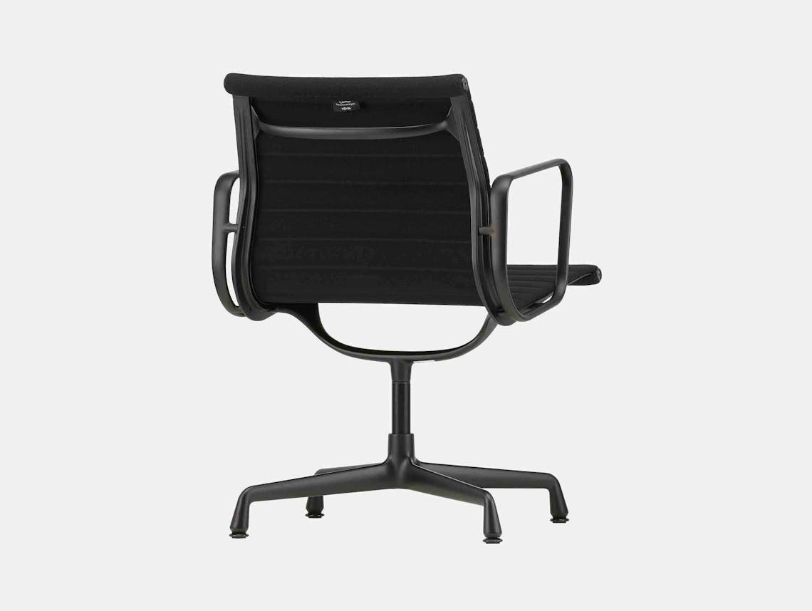 Vitra EA 108 Eames Alu Chair Nero Blk Back