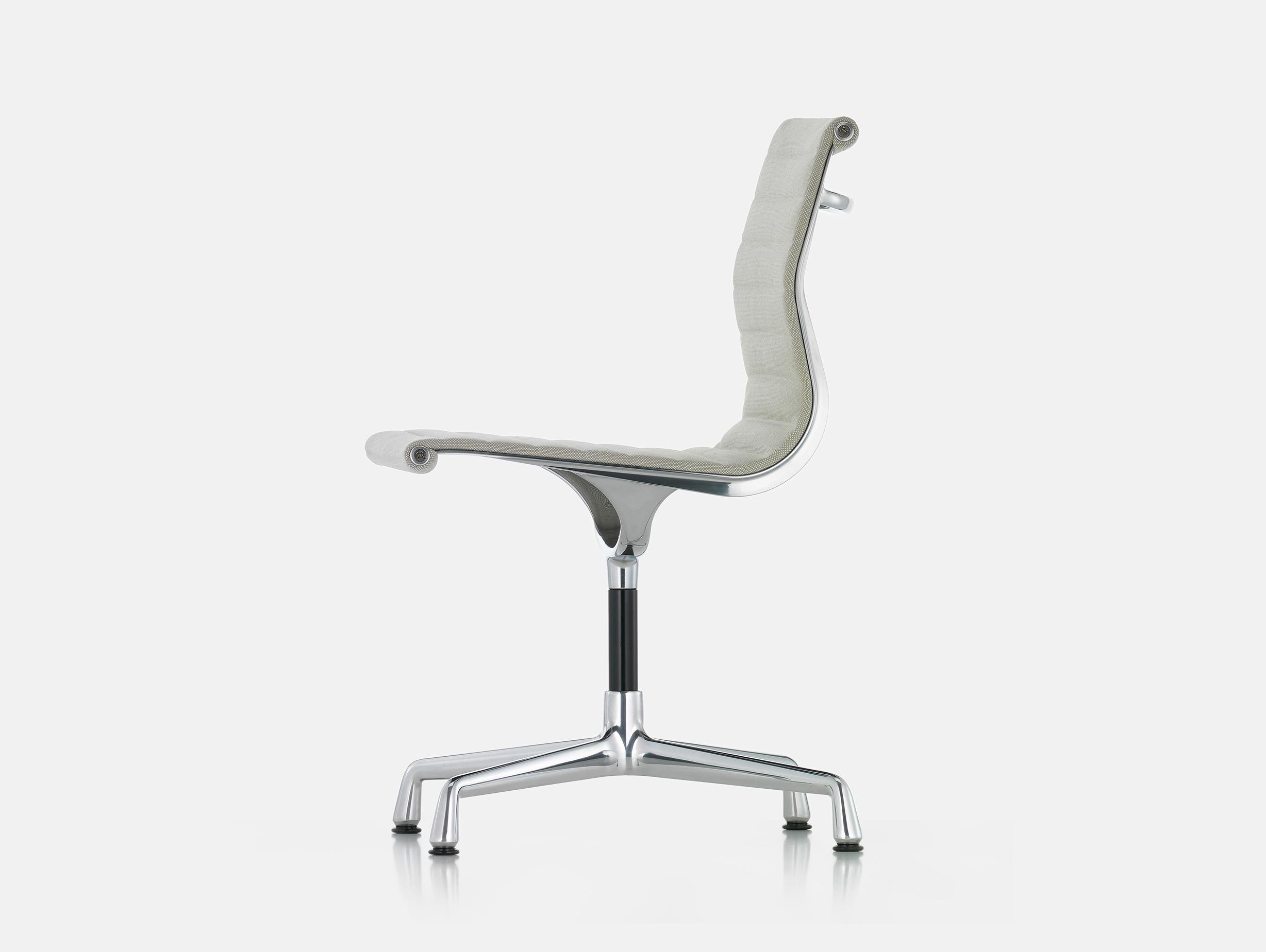 Vitra EA101 Aluminium Group Chair warm grey side