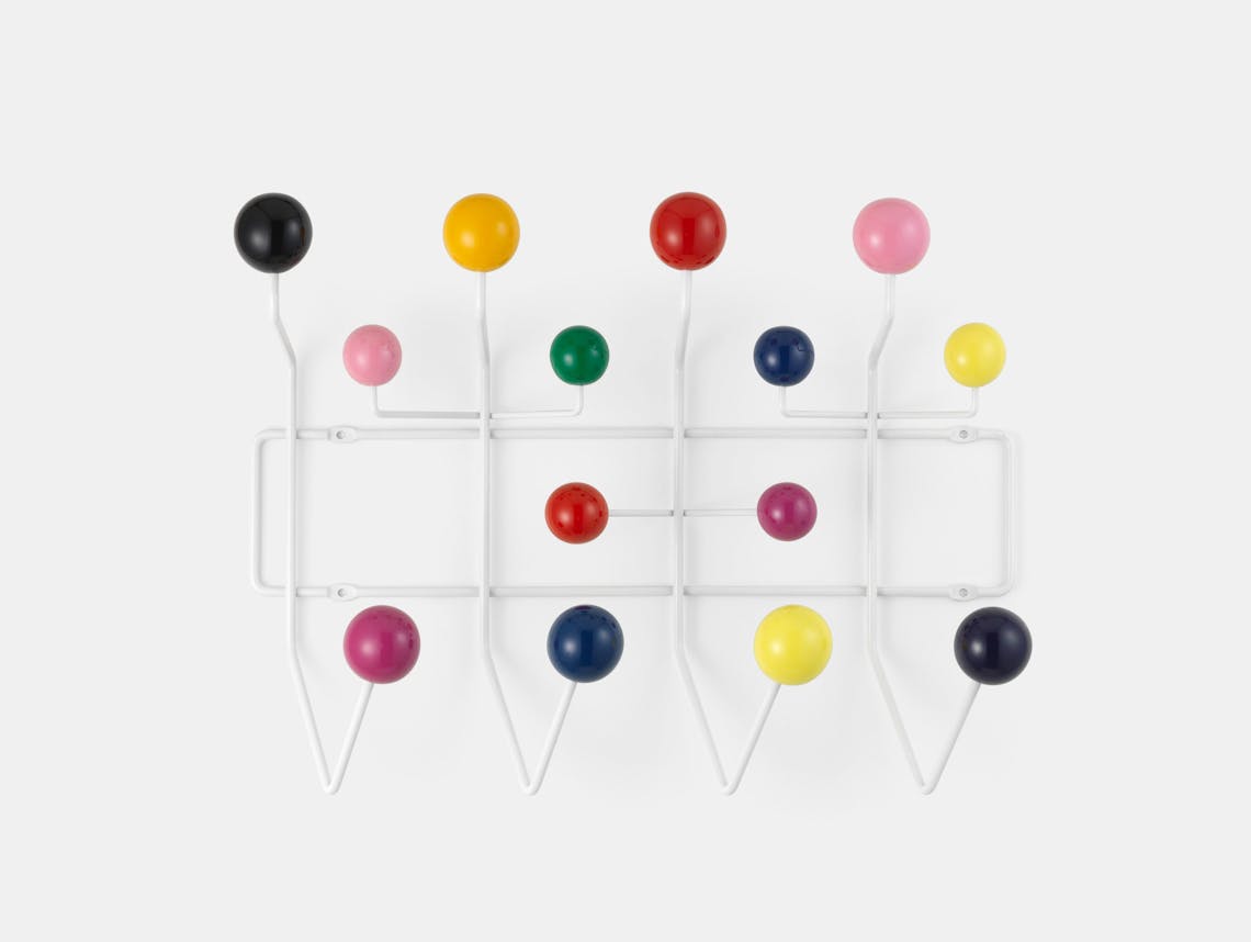 Vitra Hang It All Coat Rack Multicoloured Charles And Ray Eames