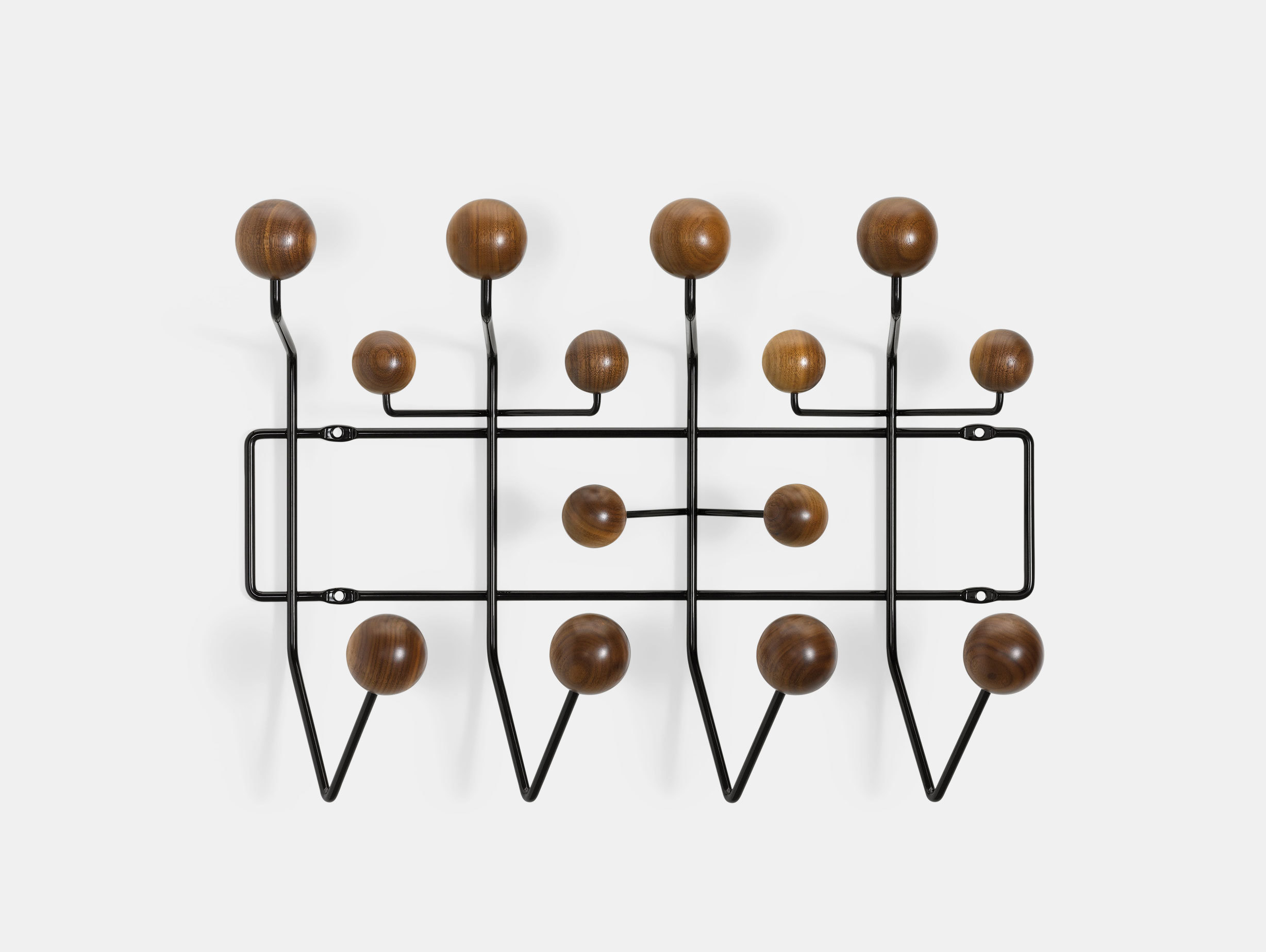 Vitra Hang It All Coat Rack Walnut Charles And Ray Eames