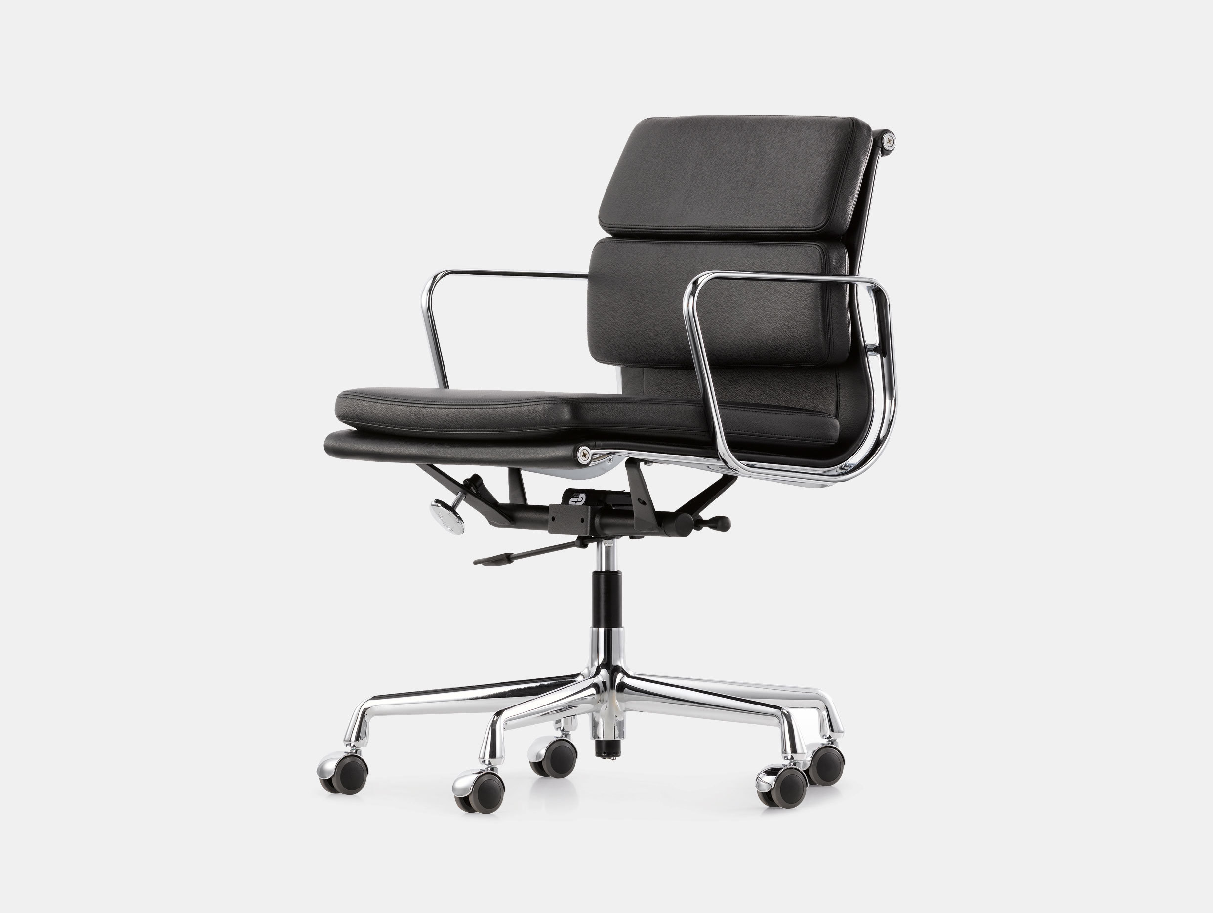 Vitra Soft Pad Group Chair Black Charles And Ray Eames