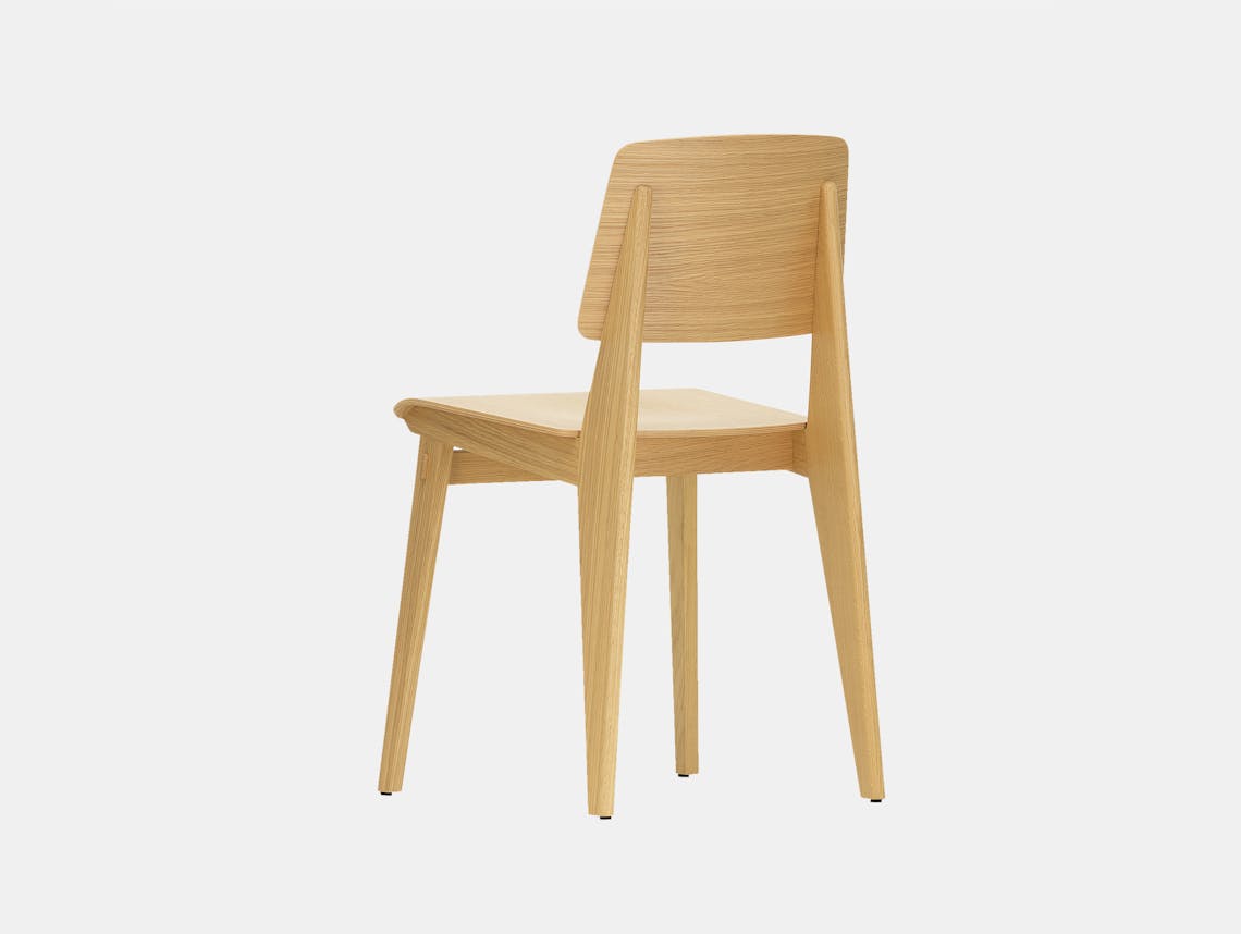 Vitra chaise tout bois prouve oak 4