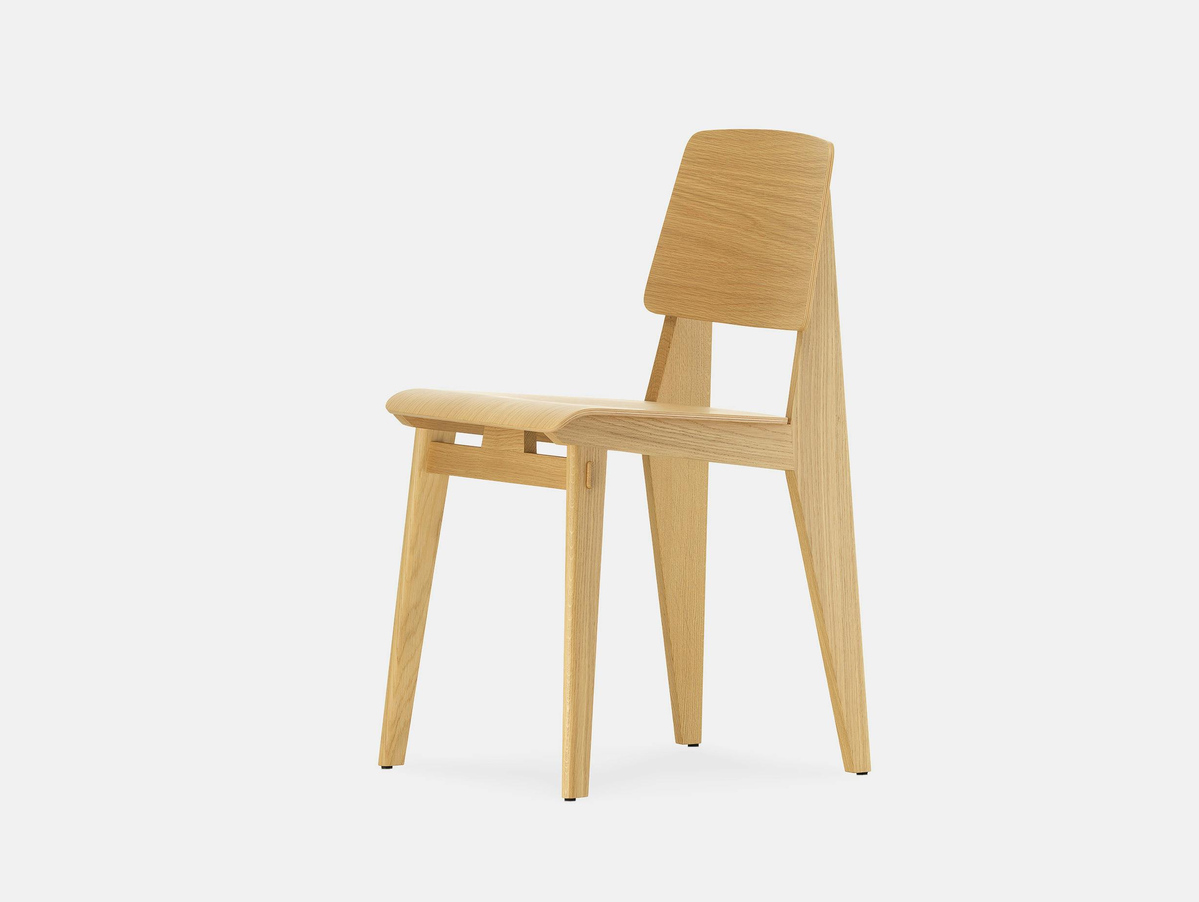 Vitra chaise tout bois prouve oak