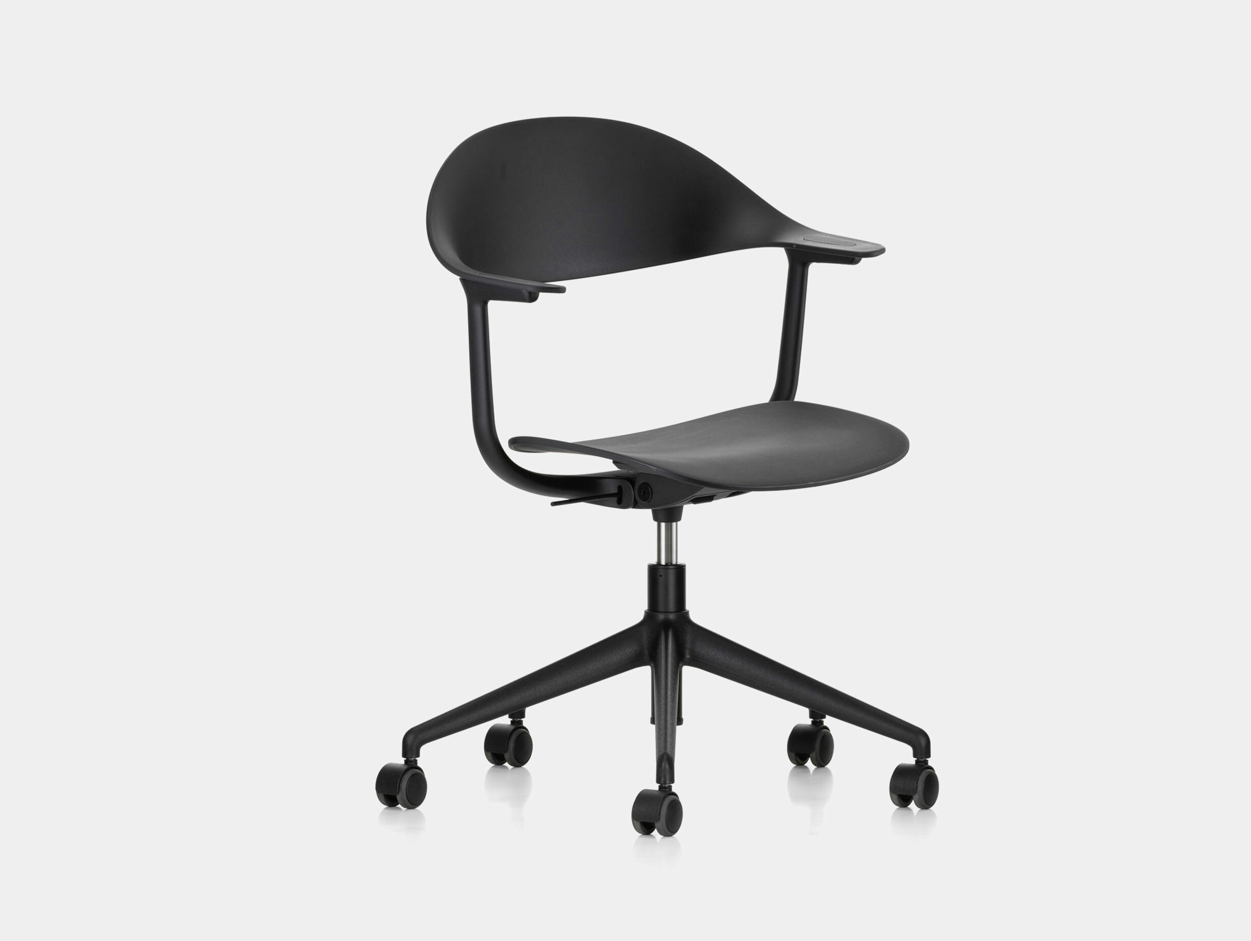 Vitra erwan bouroullec mynt plastic 5 star base black