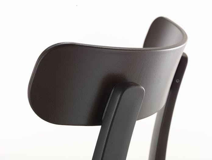 Vitra All Plastic Chair Back Detail Jasper Morrison