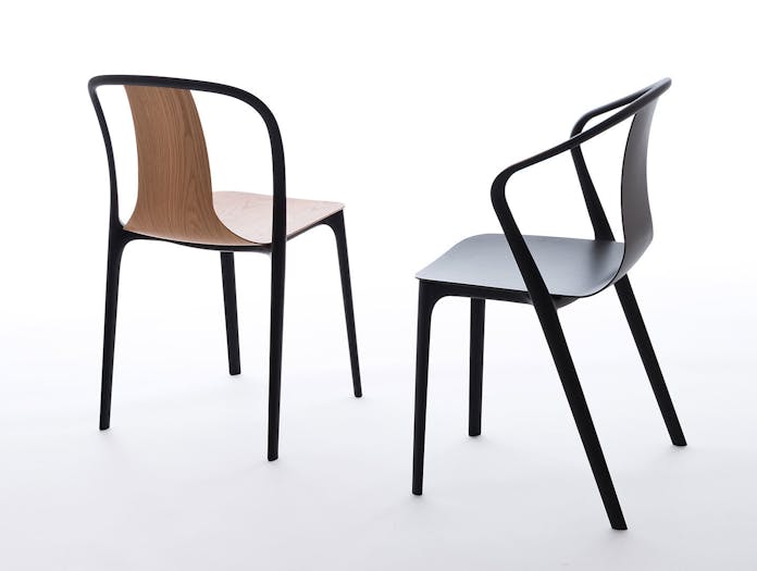 Vitra Belleville Side Chair And Armchair Ronan Erwan Bouroullec