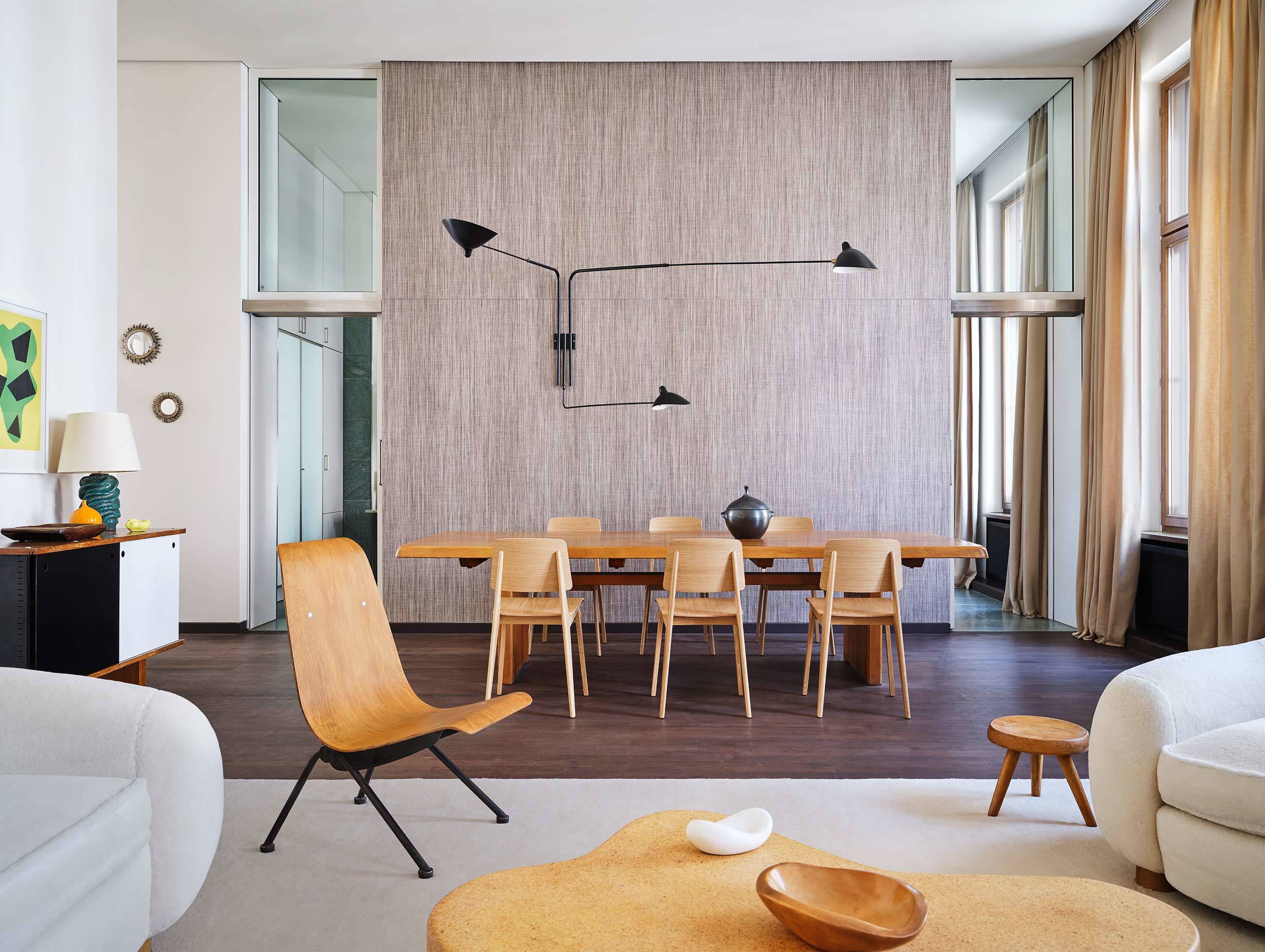 Vitra Chaise Tout Bois Prouve Ls