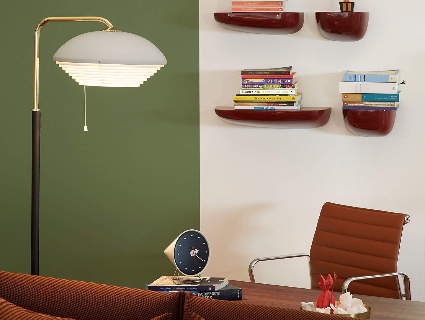 Vitra Cone Desk Clock 2 George Nelson