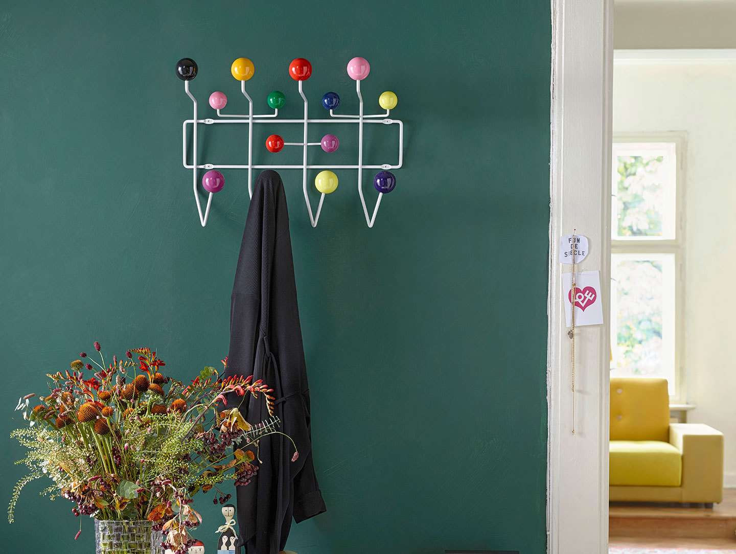 Vitra Hang It All Coat Rack Multicoloured 2 Charles And Ray Eames