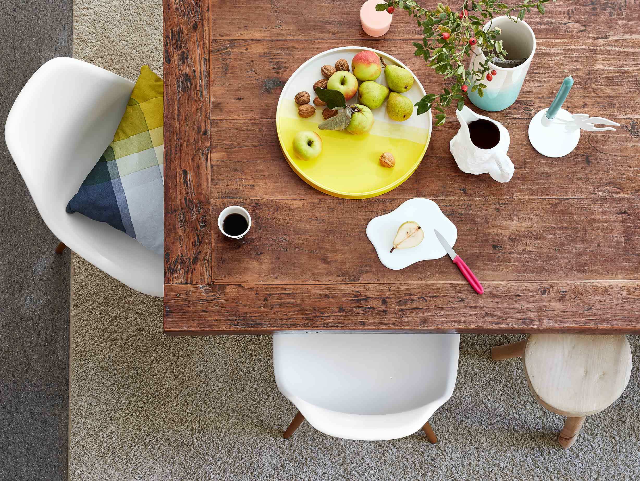 Vitra Herringbone Vase and Tray