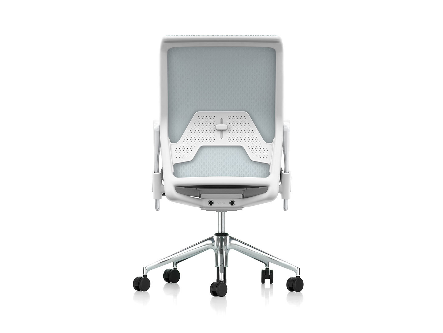 Vitra Id Mesh Office Chair Grey Back Antonio Citterio