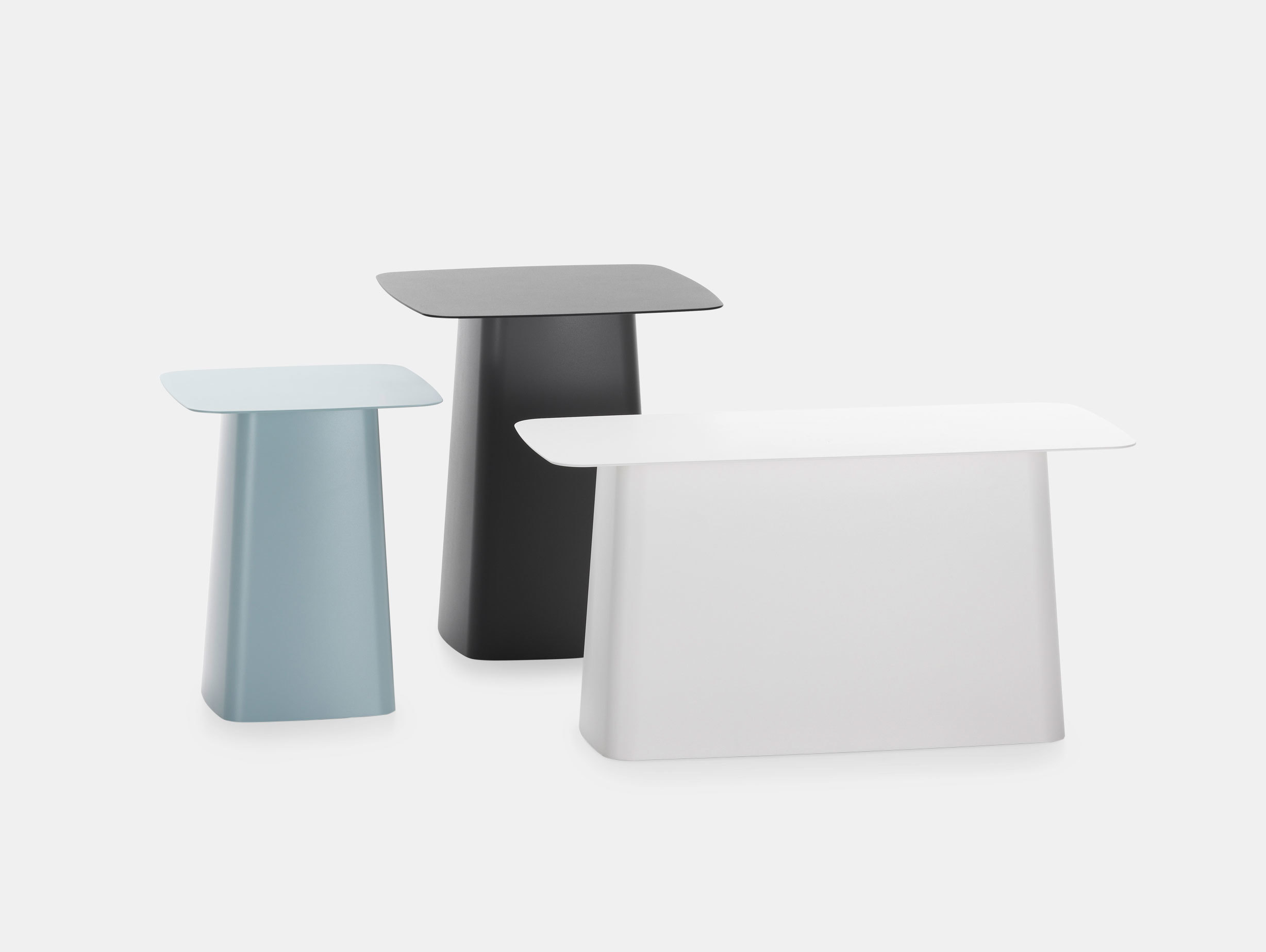 Outdoor Metal Side Table Viaduct Furniture