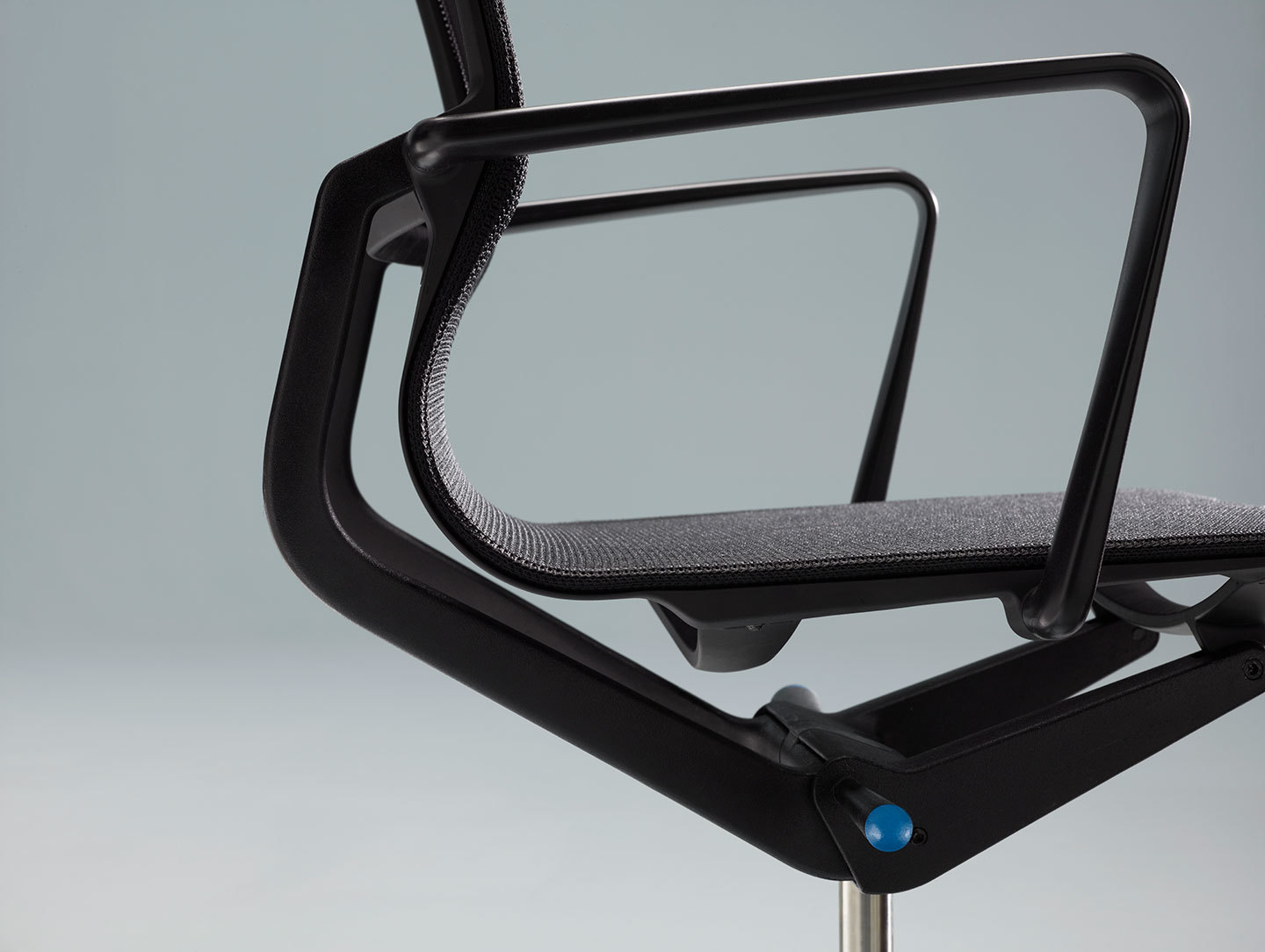 Vitra Physix Office Chair Black Detail Alberto Meda