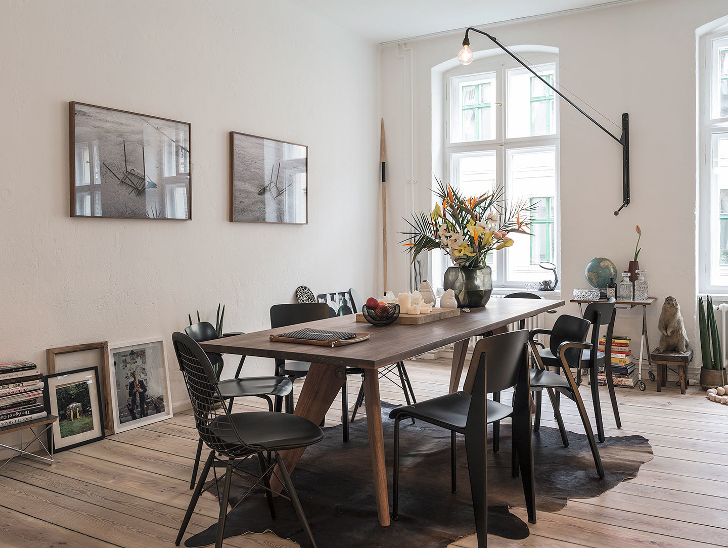 Vitra Potence Wall Light Dining Jean Prouve