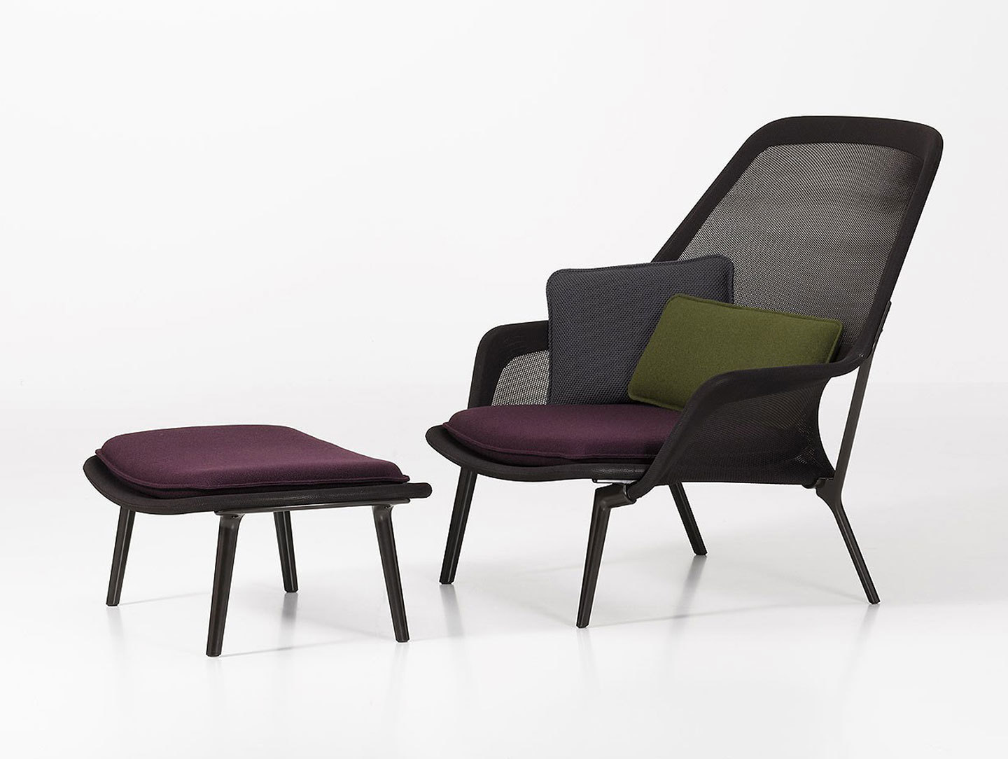 Vitra Slow Chair Brown Ronan Erwan Bouroullec