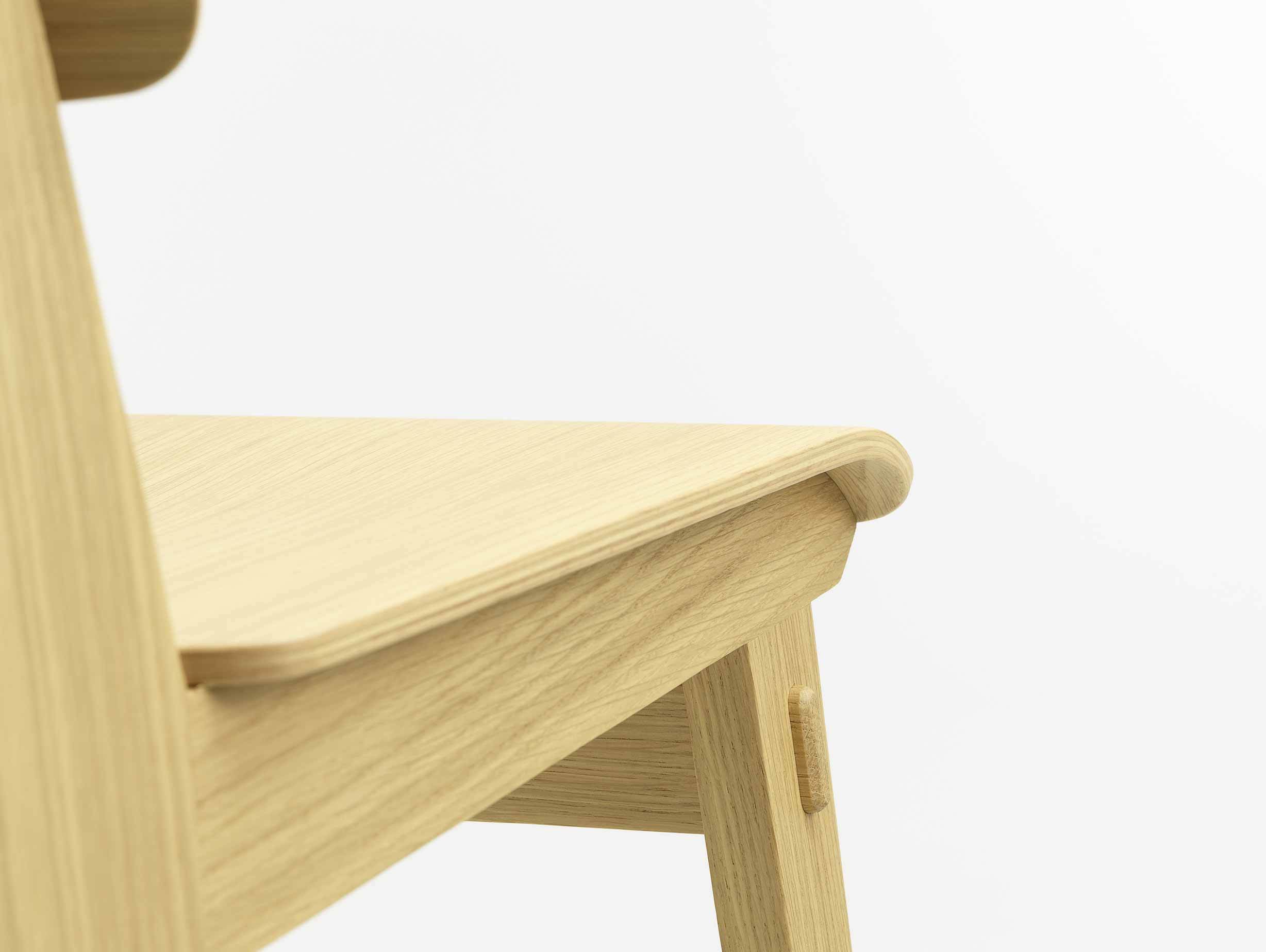 Vitra chaise tout bois prouve nat CL