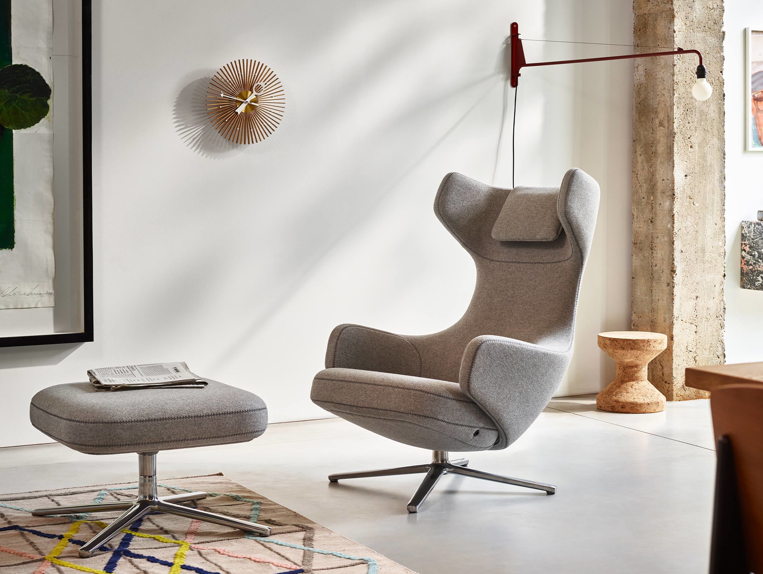 Vitra petite potence red ls 2