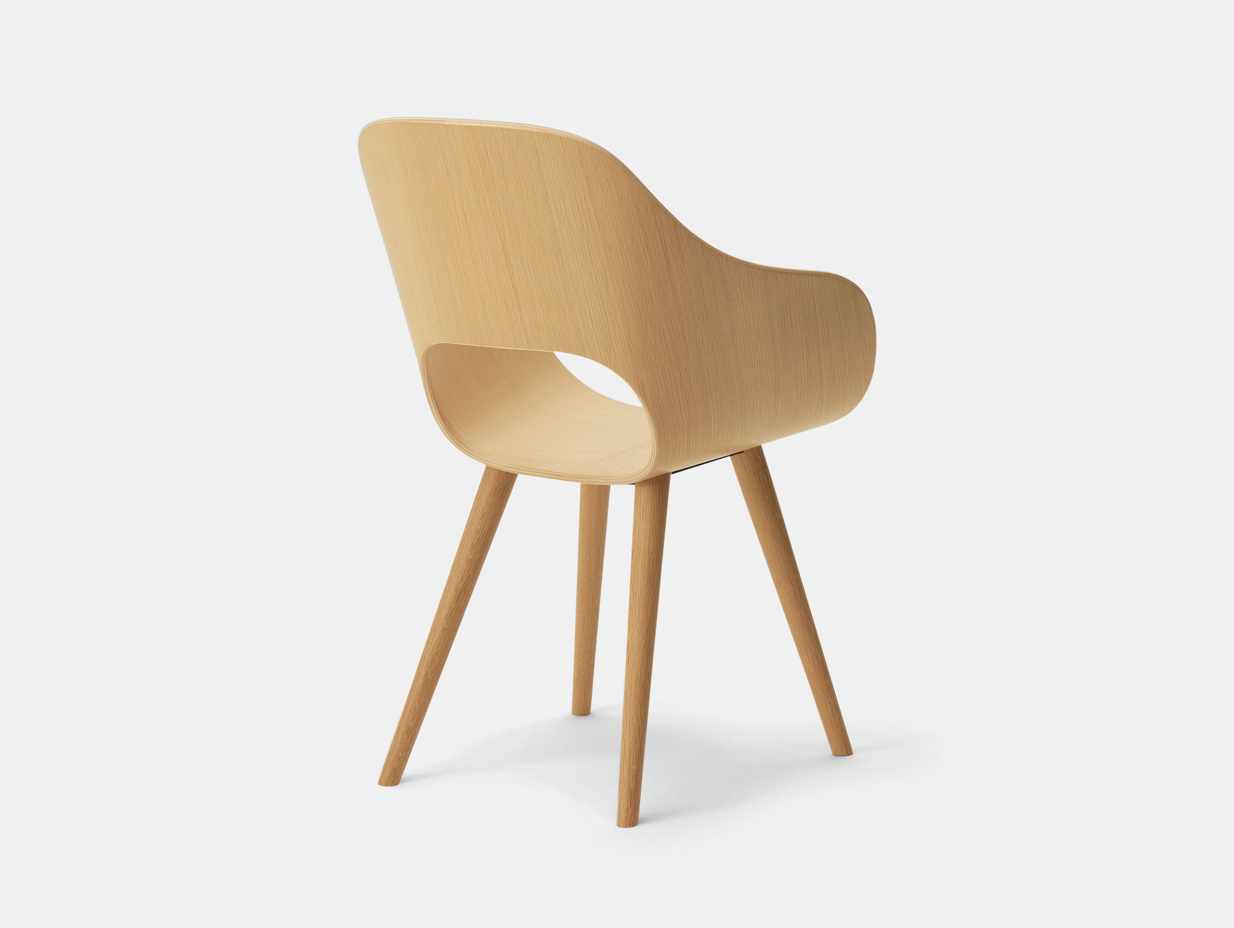 Maruni Roundish Armchair Naoto Fukasawa Side