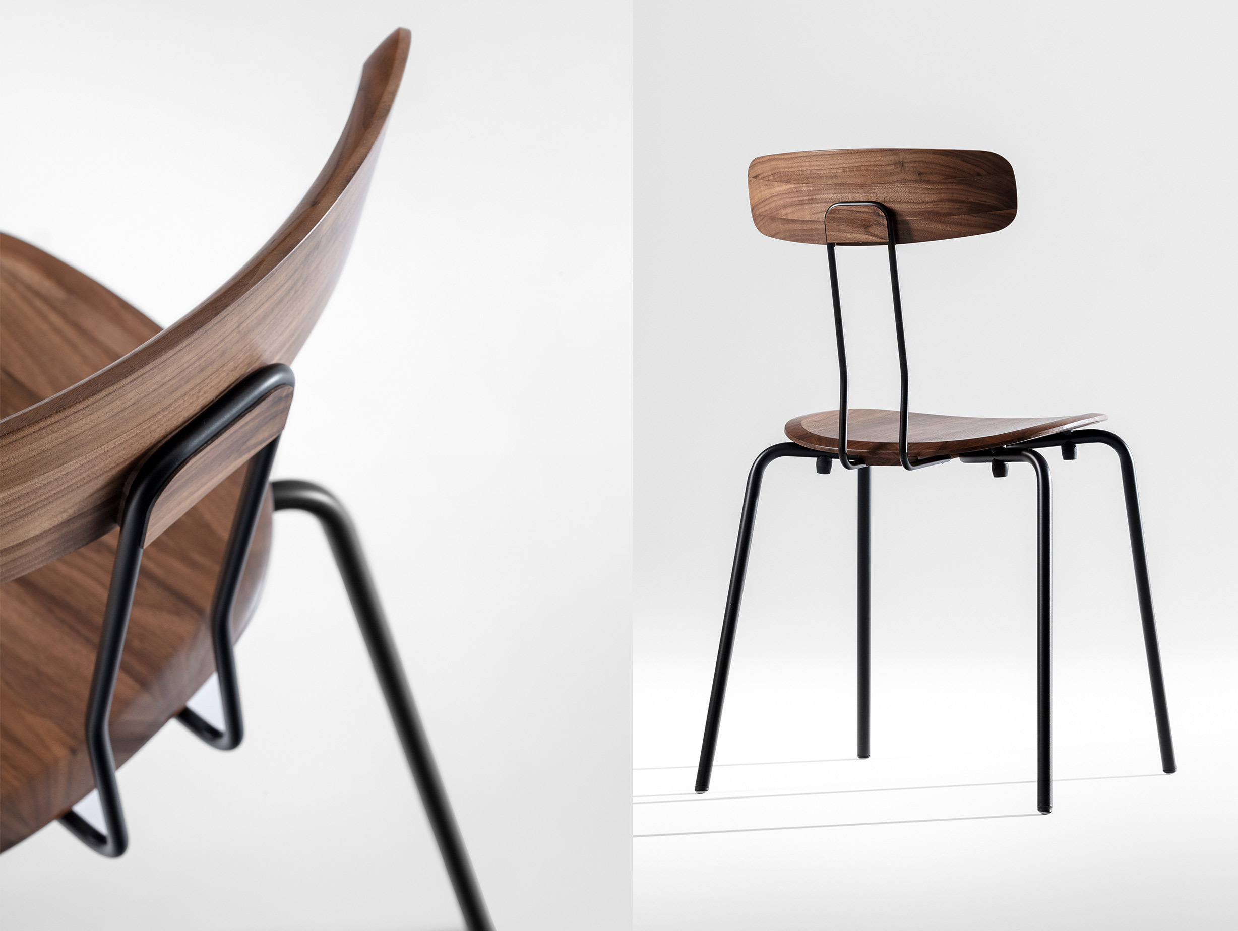 Zeitraum okito chair walnut lifestyle
