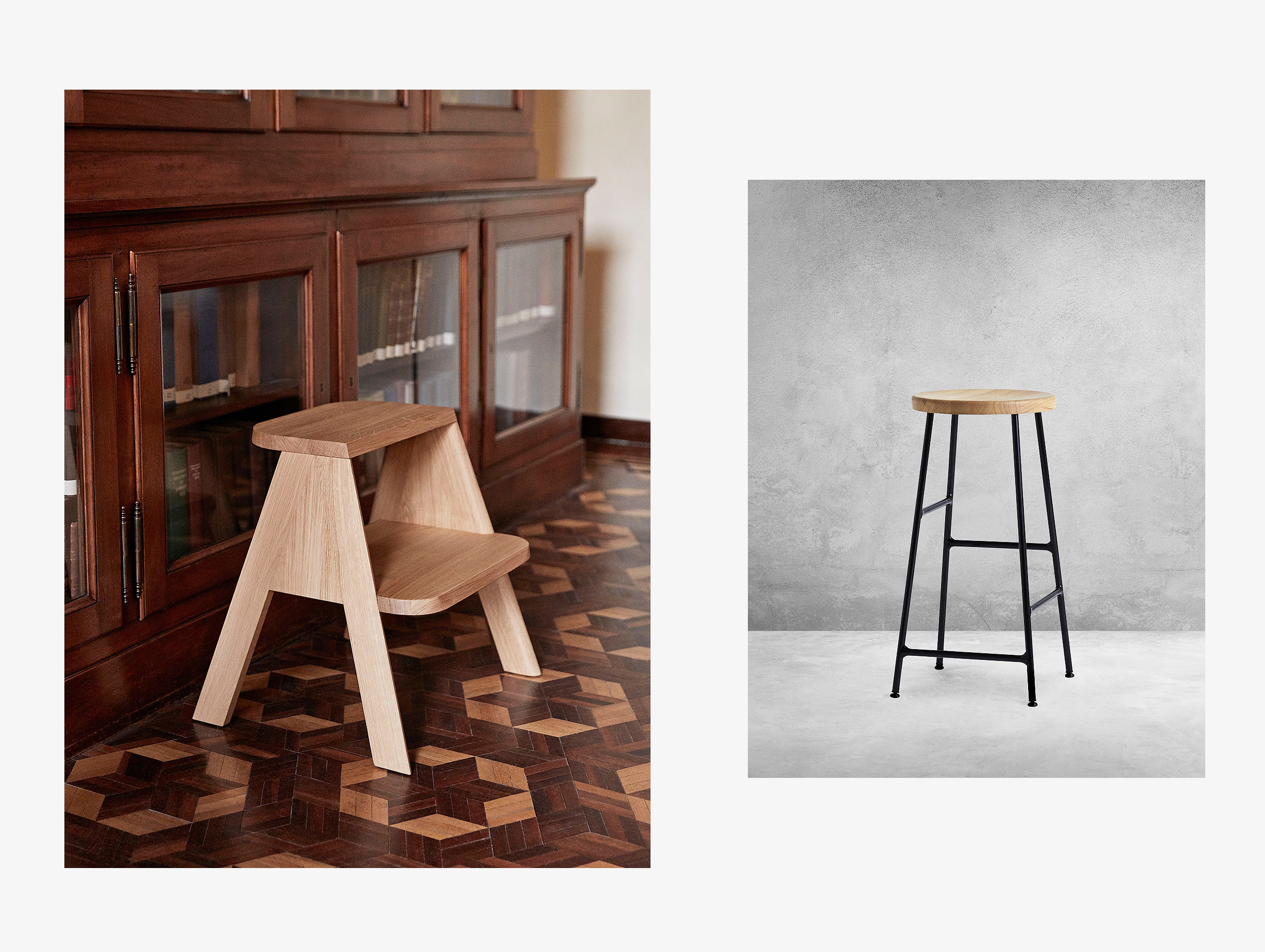 Hay Cornet Stool Butler Stool image