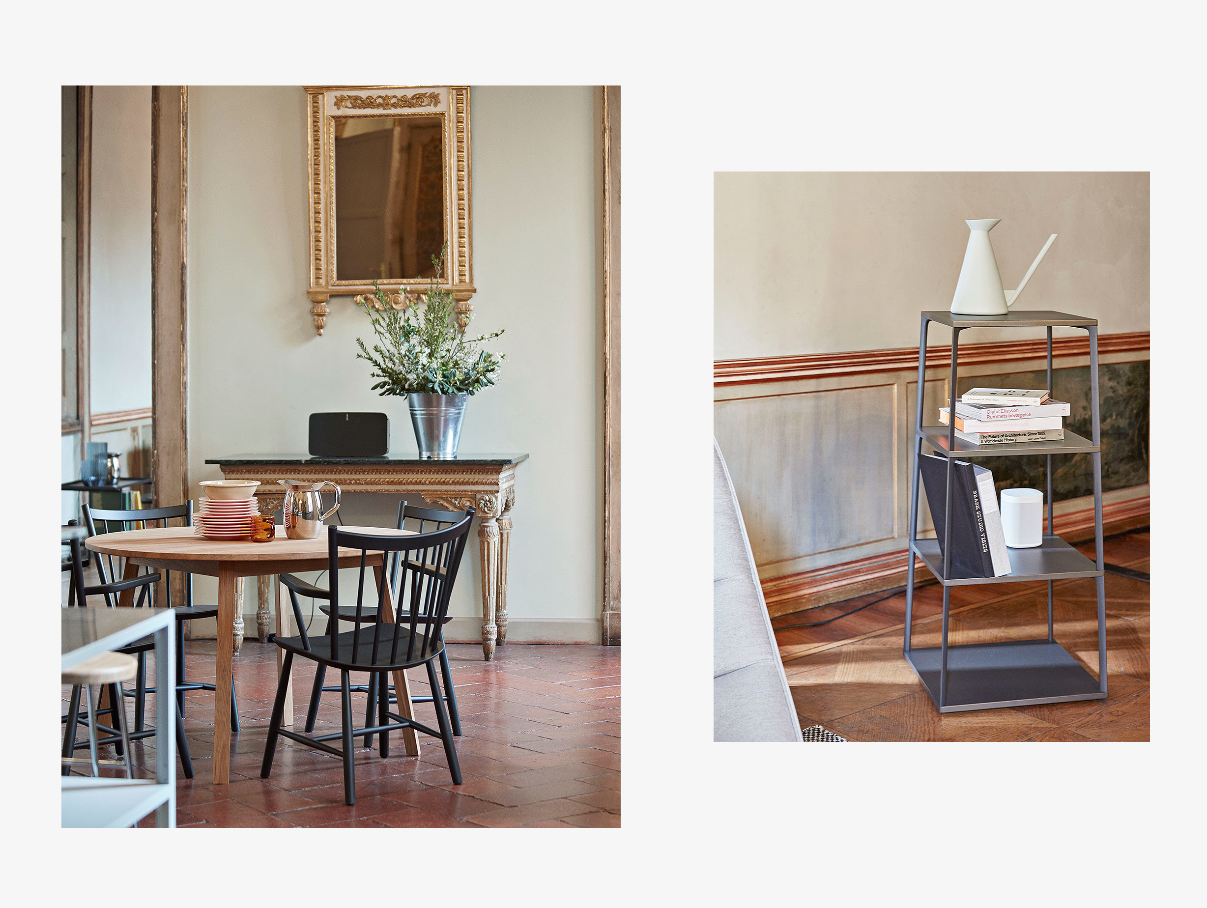 Hay Triangle Table Eiffel Shelves image