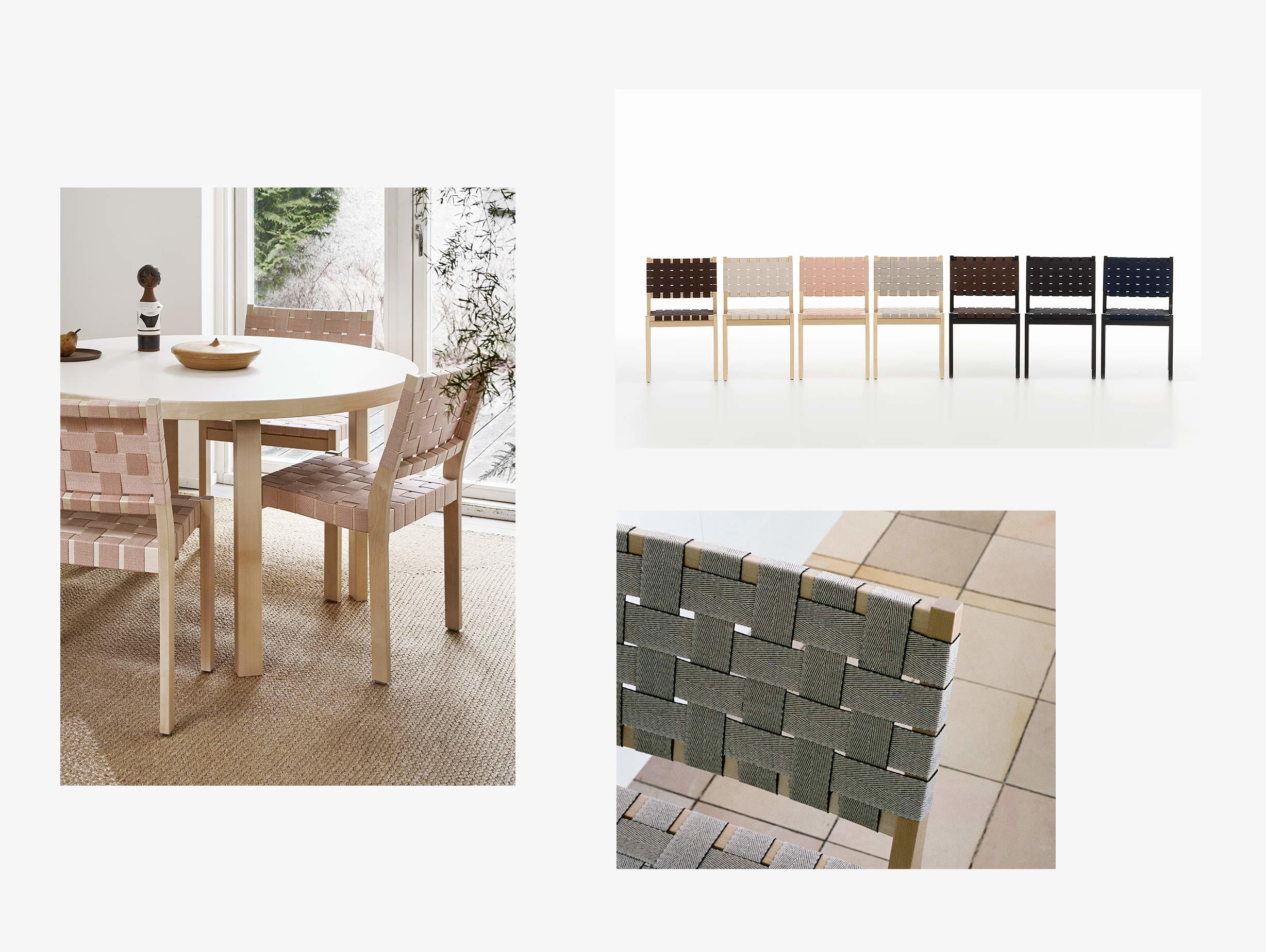 Artek 611 Chair New Webbing image