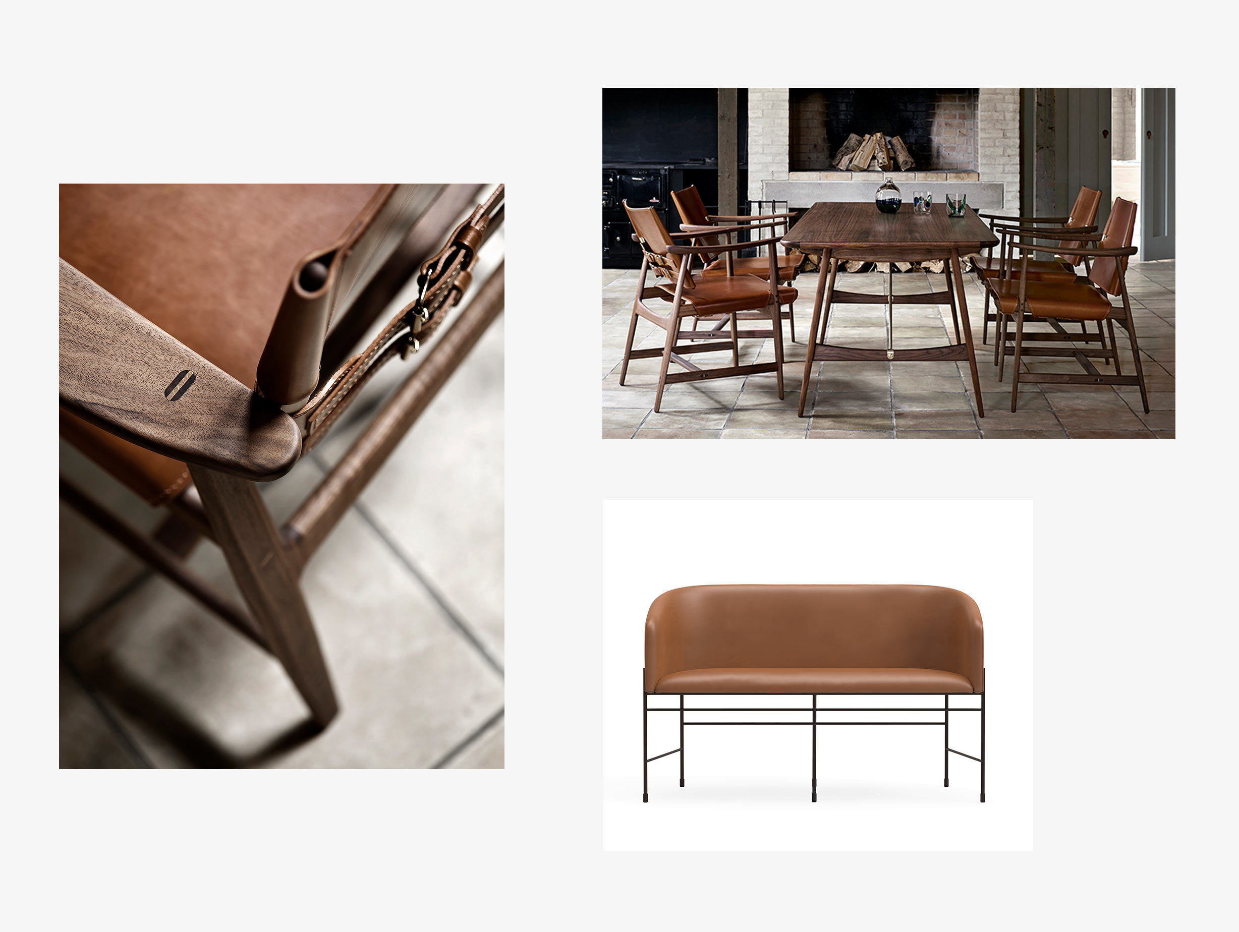 Carl Hansen Huntsman Chair Covent Loveseat New Works image