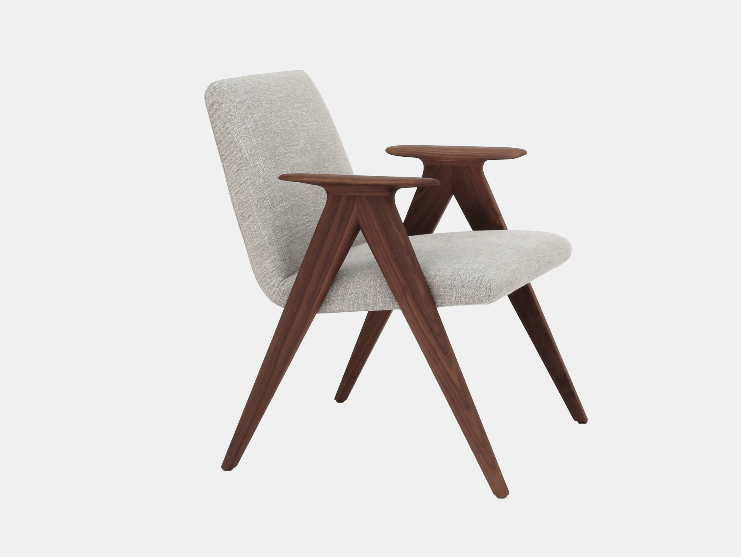 Stua Libera Lounge Chair Grey Walnut